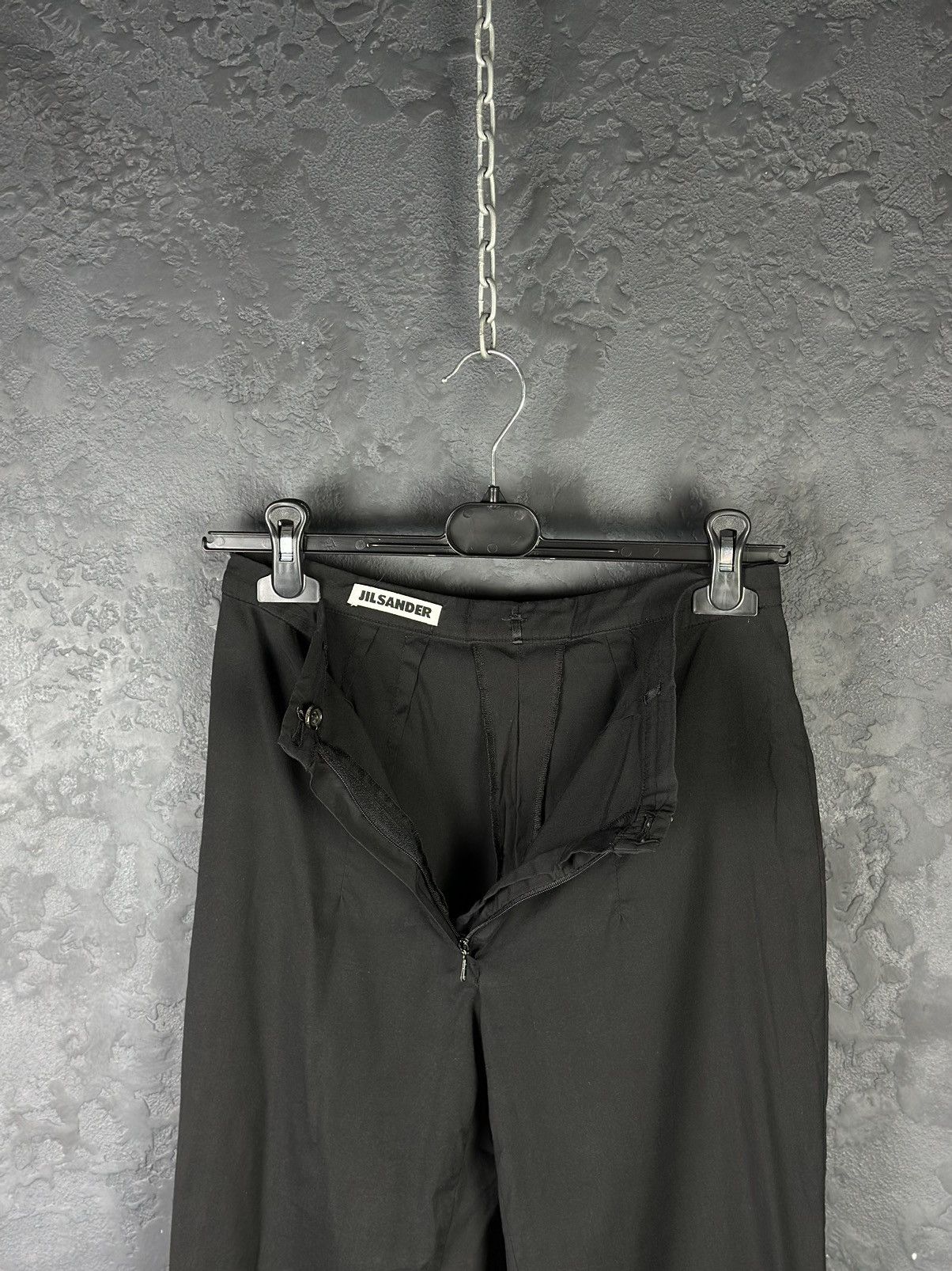 Jil Sander Jil Sander Pants Black Rare Designer Size 25" / US 0 / IT 36 - 4 Thumbnail