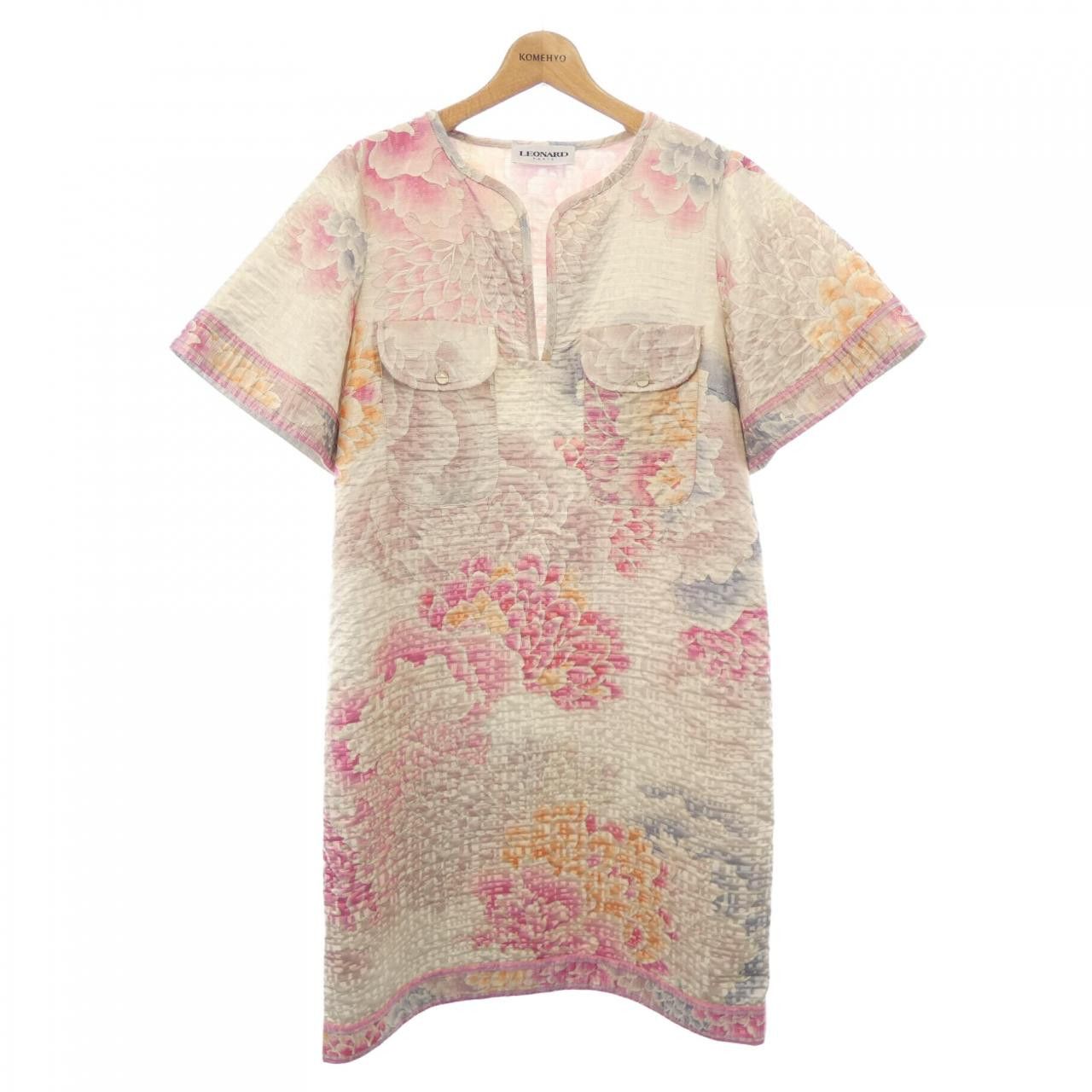 Other Leonard LEONARD Dress Textile Dresses DUTY FREE for USA Size ONE SIZE - 1 Thumbnail