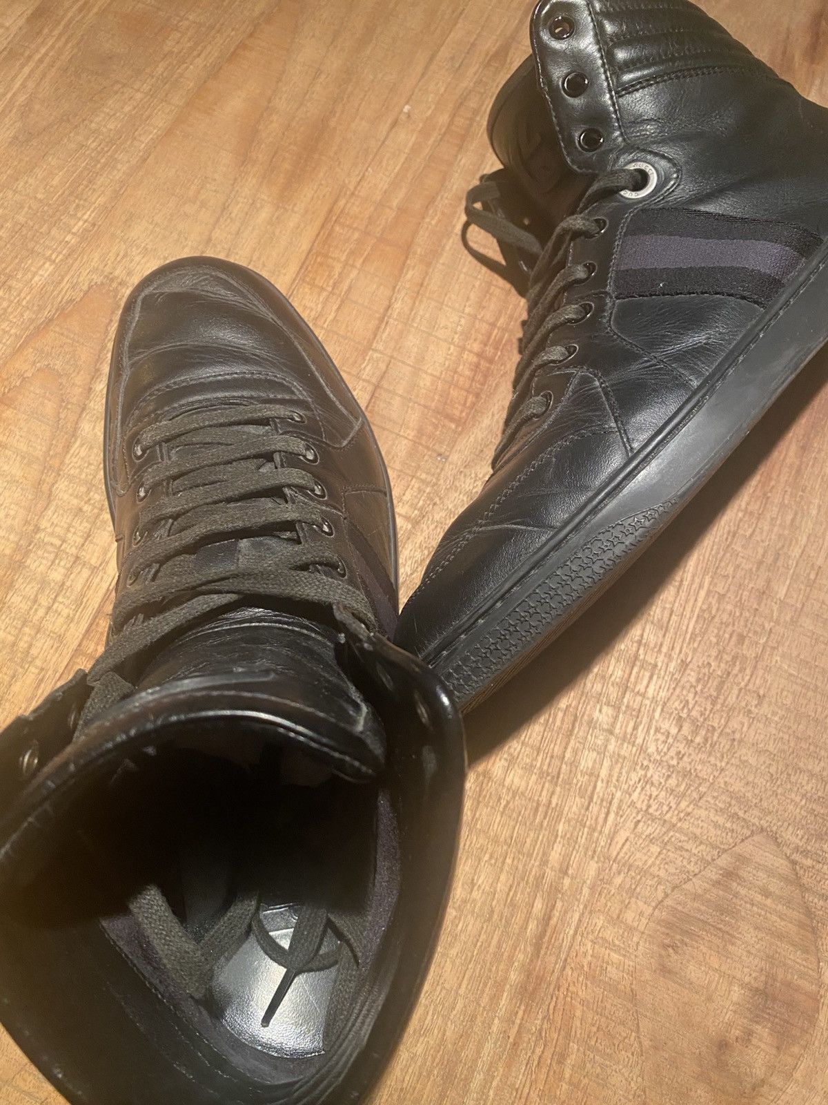 Gucci Gucci High Top Sneakers Size US 10 / EU 43 - 1 Thumbnail