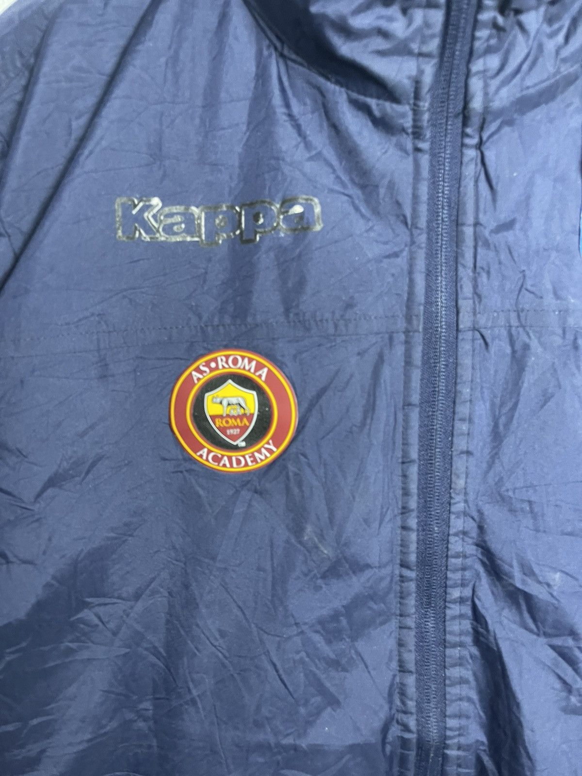 Kappa Kappa Albalonga AS Roma Academy Full Zip Training Jacket Size US XL / EU 56 / 4 - 11 Thumbnail