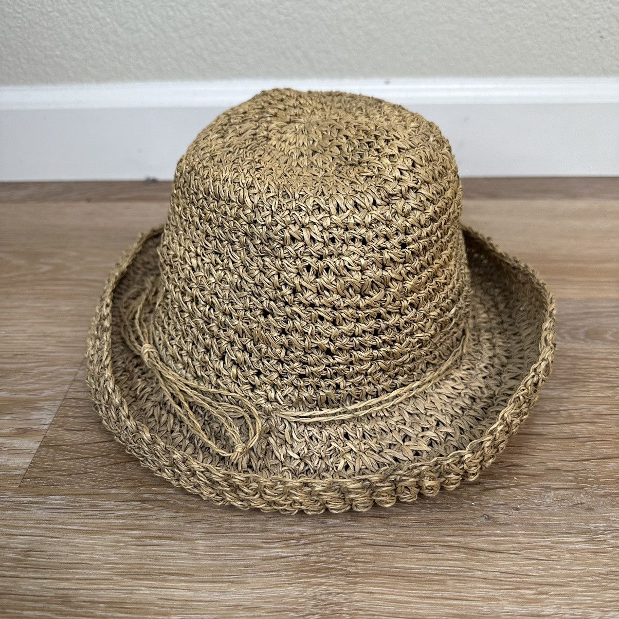 Other Scala Gal Straw Packable Summer Hat Size ONE SIZE - 1 Thumbnail