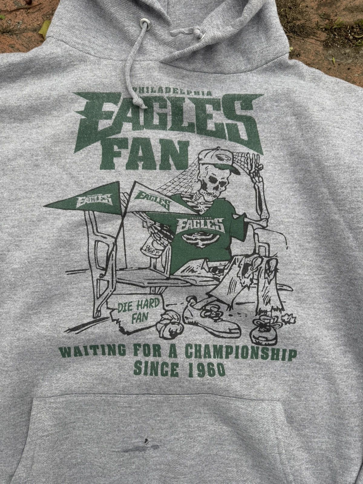 Vintage Vintage Philadelphia Eagles hoodie Size US L / EU 52-54 / 3 - 2 Thumbnail