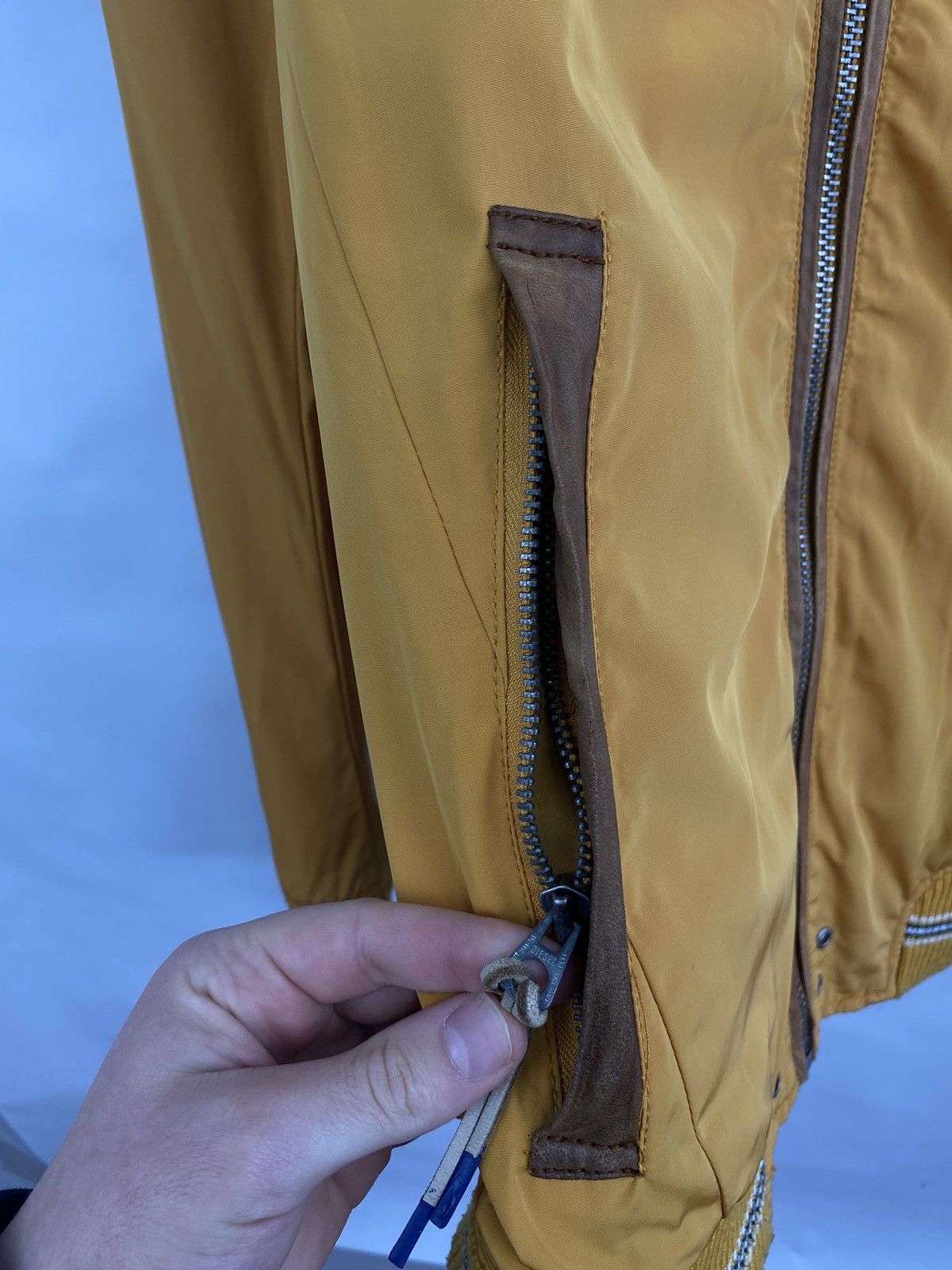 Diesel Diesel Nylon Japan Style Bomber Jacket retro kapital style Size US L / EU 52-54 / 3 - 7 Thumbnail