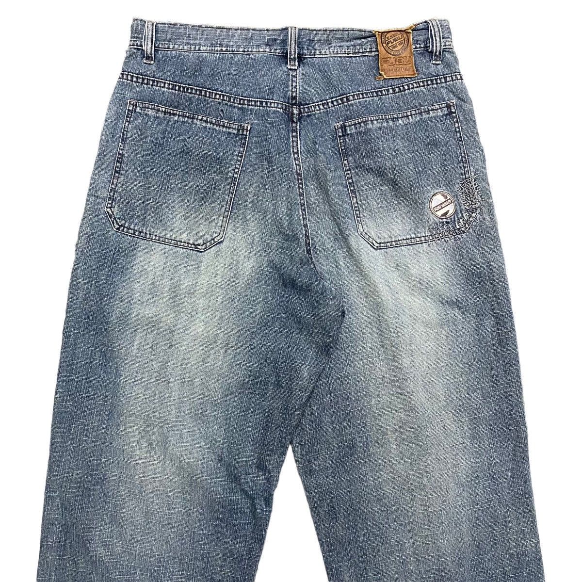Fubu Vintage FUBU VARSITY Denim Baggy Pants Size US 34 / EU 50 - 10 Thumbnail