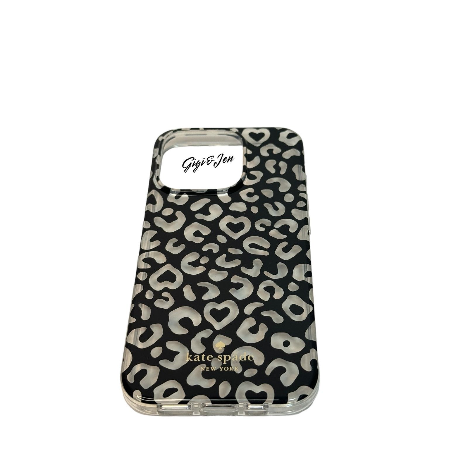 Kate Spade KATE SPADE iPhone 15 Pro Clear phone case w Graphic Leopard Size ONE SIZE - 6 Thumbnail