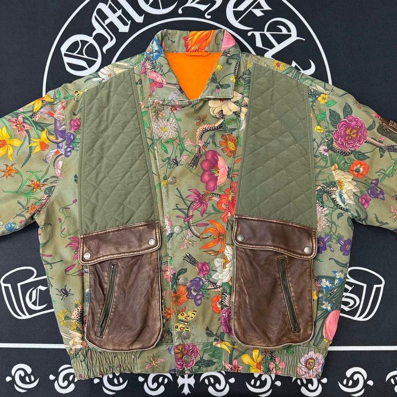 Gucci Gucci Limited floral cotton jacket for the Year of the Dra Size US M / EU 48-50 / 2 - 1 Thumbnail