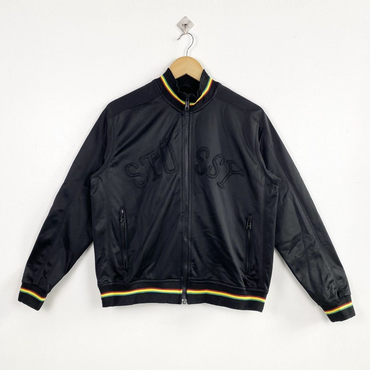 Stussy Vintage Stussy Gear Track Jacket Size US S / EU 44-46 / 1 - 1 Thumbnail