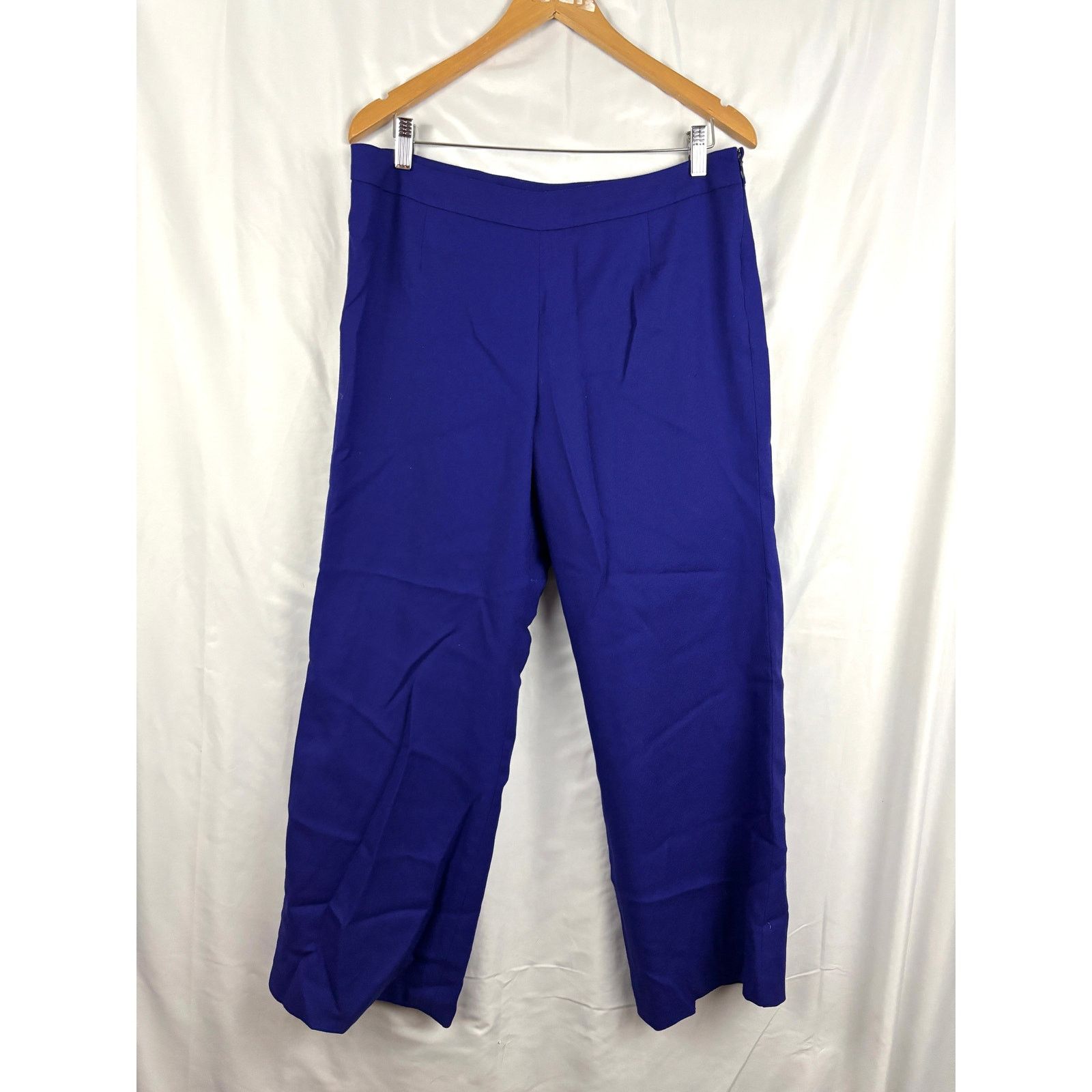Pendleton Pendleton 100% Virgin Wool Cobalt Indigo Blue Sz 12 Trousers Size 34" / US 12 / IT 48 - 1 Thumbnail