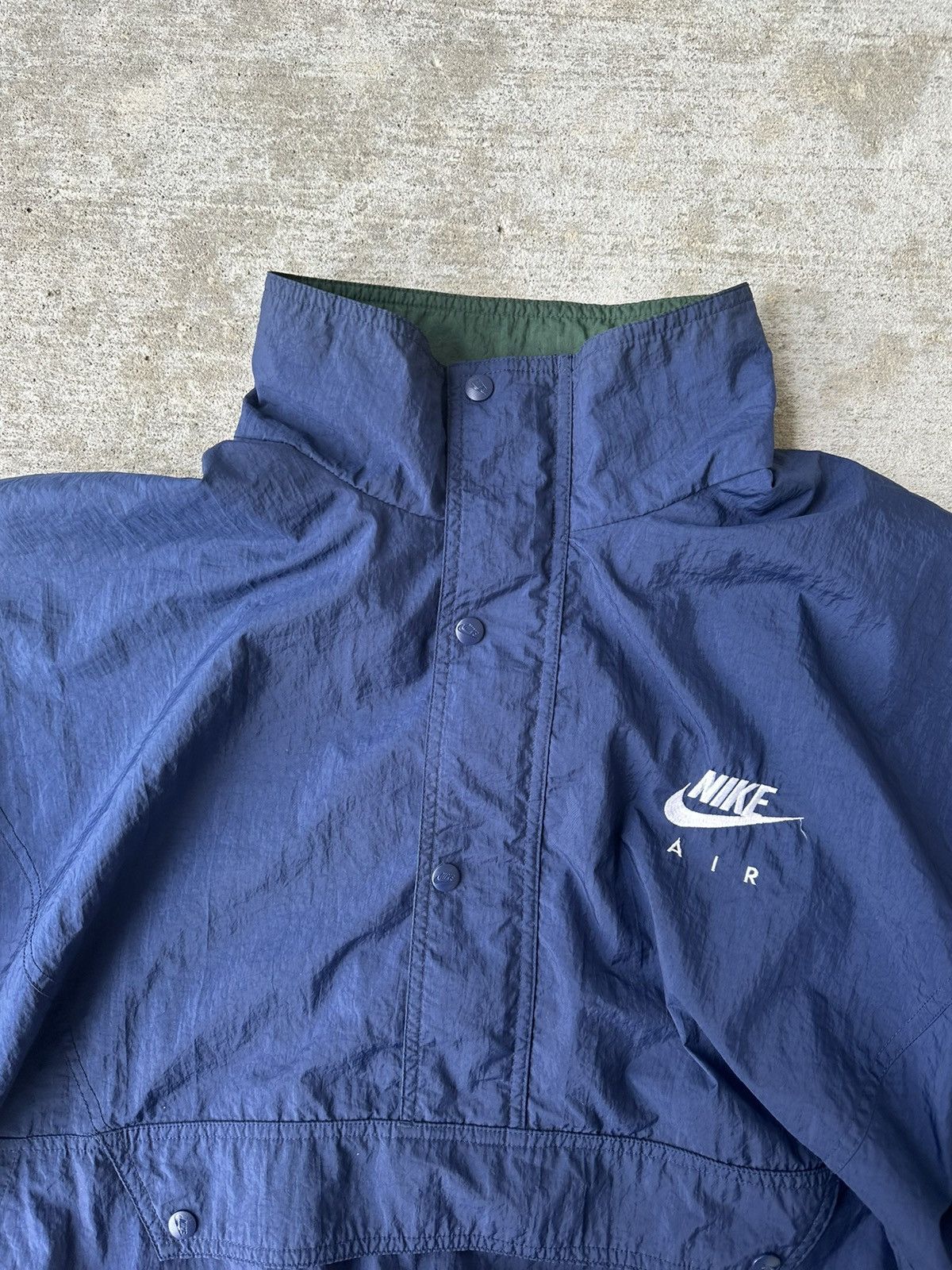 Nike 90s Nike Air Anorak Windbreaker Jacket Size US L / EU 52-54 / 3 - 7 Thumbnail