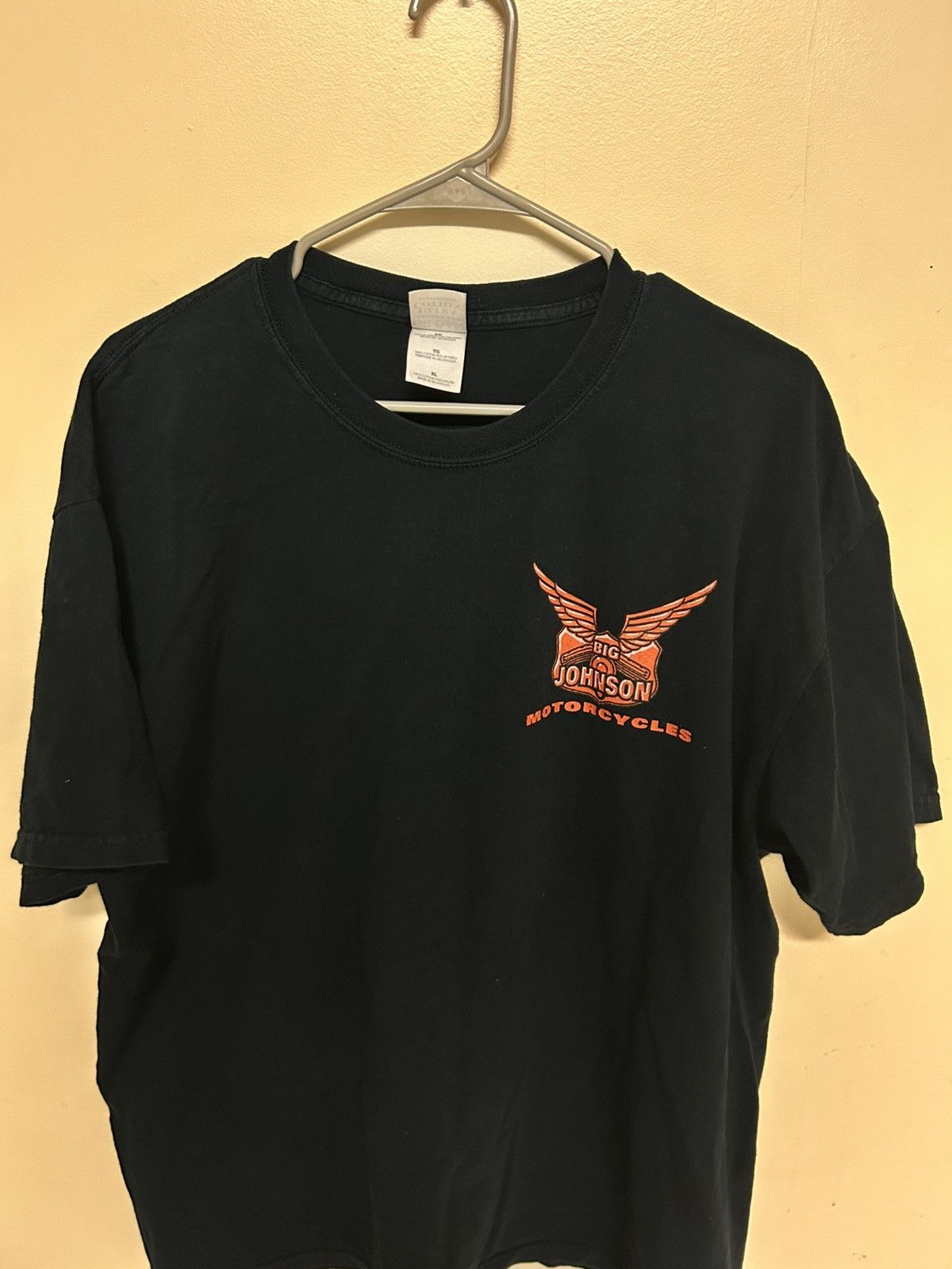 Vintage BIG JOHNSON BIKER TEE Size US XL / EU 56 / 4 - 2 Thumbnail