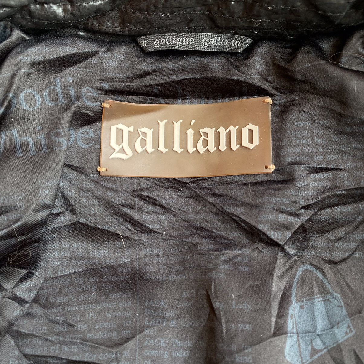 John Galliano Galliano Bikers Puffer Down Jacket Size US S / EU 44-46 / 1 - 13 Thumbnail