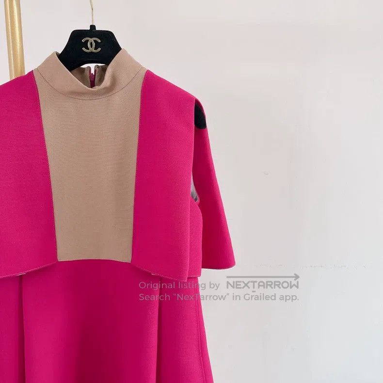 Valentino Valentino Color-blocked sleeveless dress Size S / US 4 / IT 40 - 3 Thumbnail