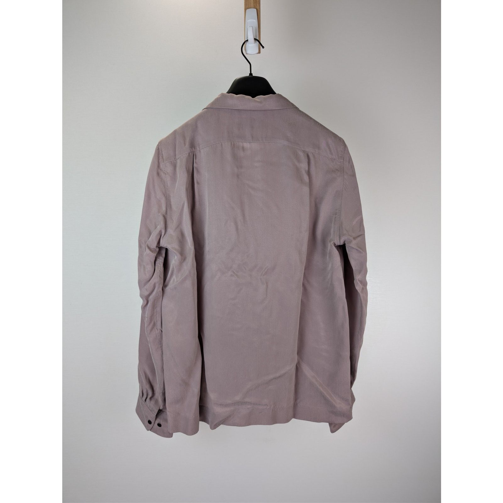 Dries Van Noten o1rshd1 Carlty 2025 Mens Woven Shirt in Lilac Size US M / EU 48-50 / 2 - 15 Thumbnail