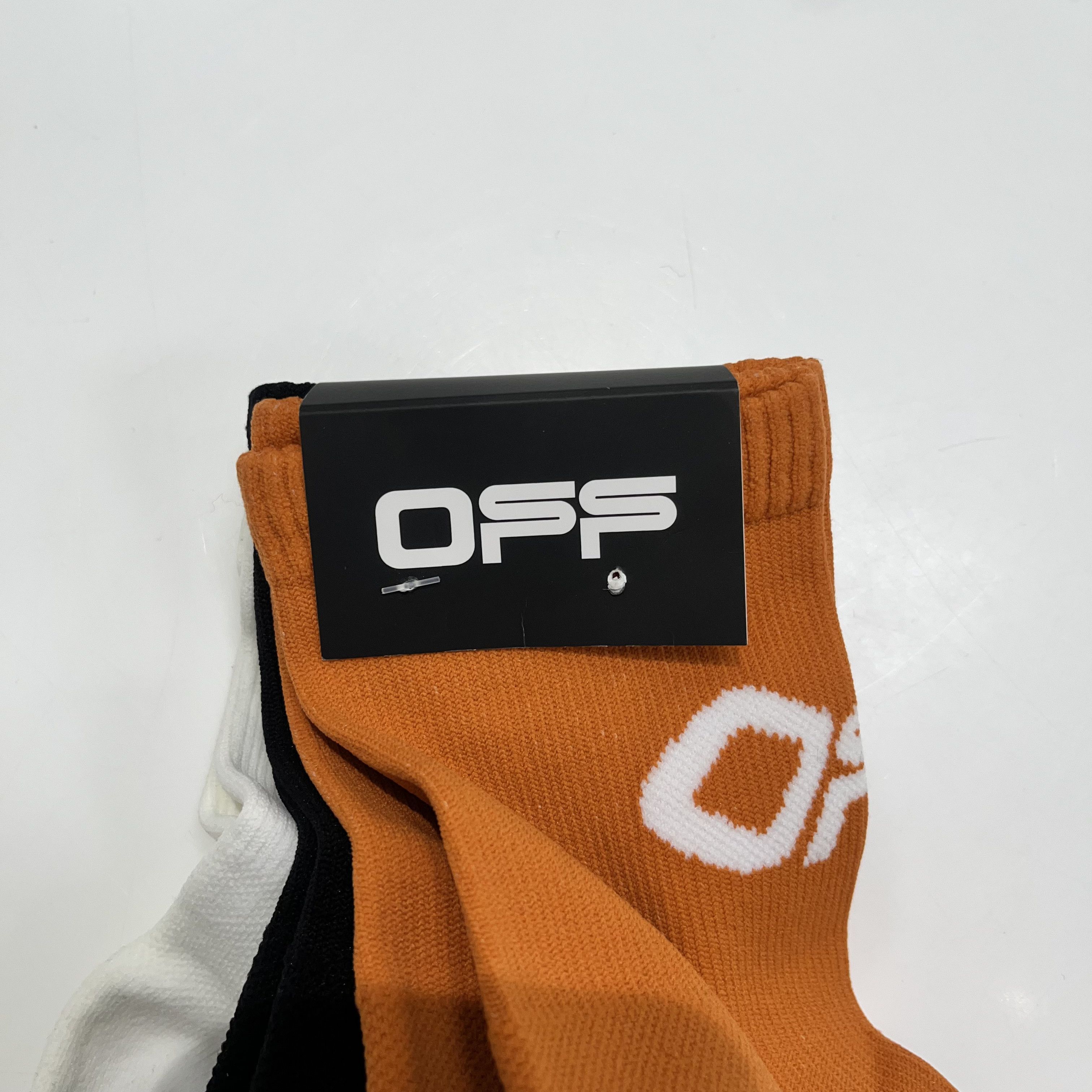 Off-White Off-White Set Of 3 Pairs Socks Black/Orange/White Size ONE SIZE - 4 Thumbnail