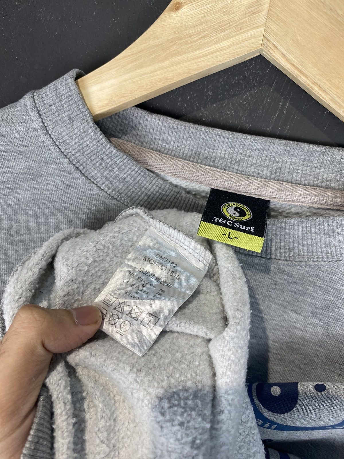 Vintage y2k T&C Surf Boxy Crewneck Size US L / EU 52-54 / 3 - 5 Thumbnail
