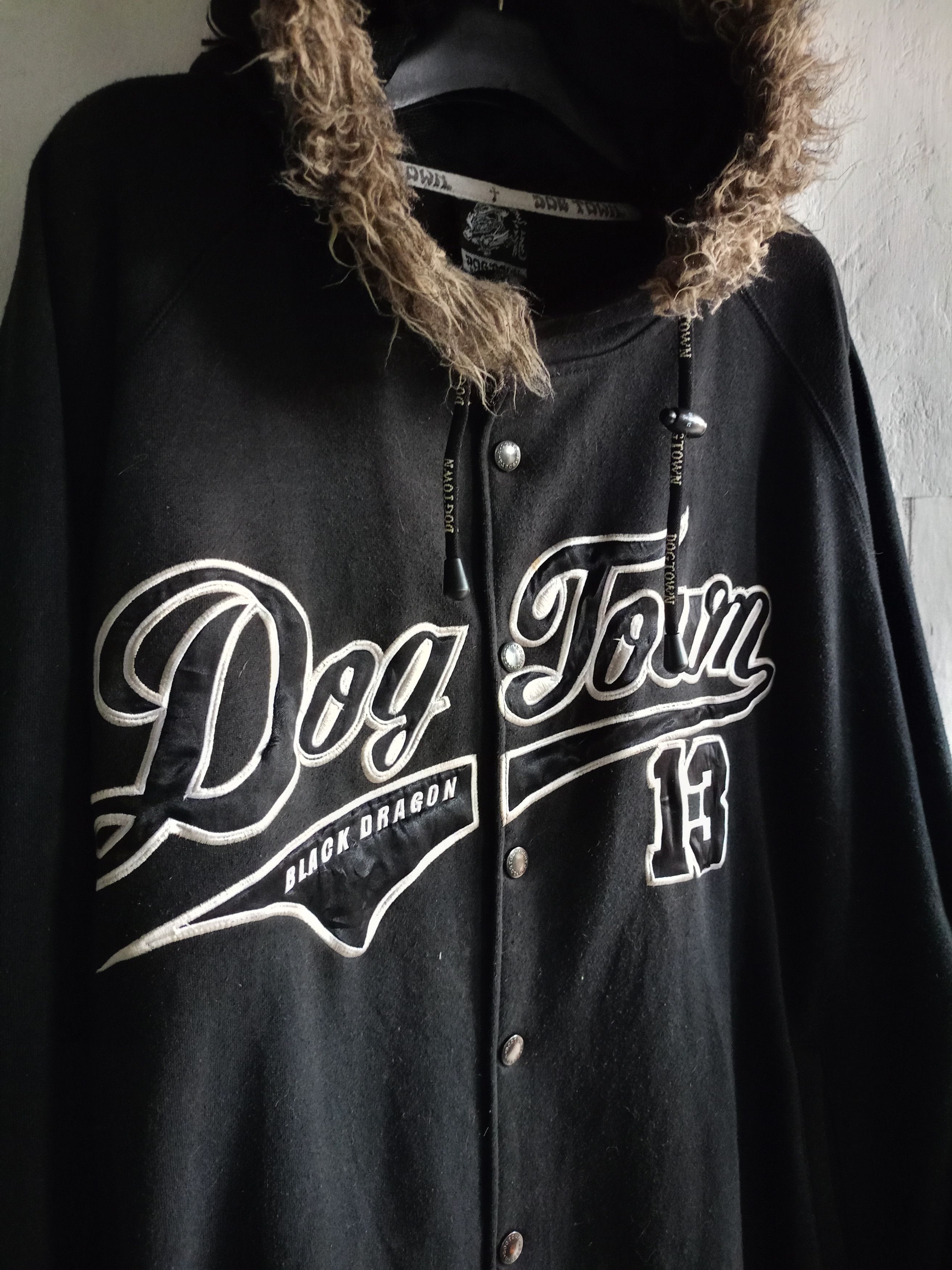Dogtown Dogtown Snap button Fur Hoodie Size US XXL / EU 58 / 5 - 3 Thumbnail