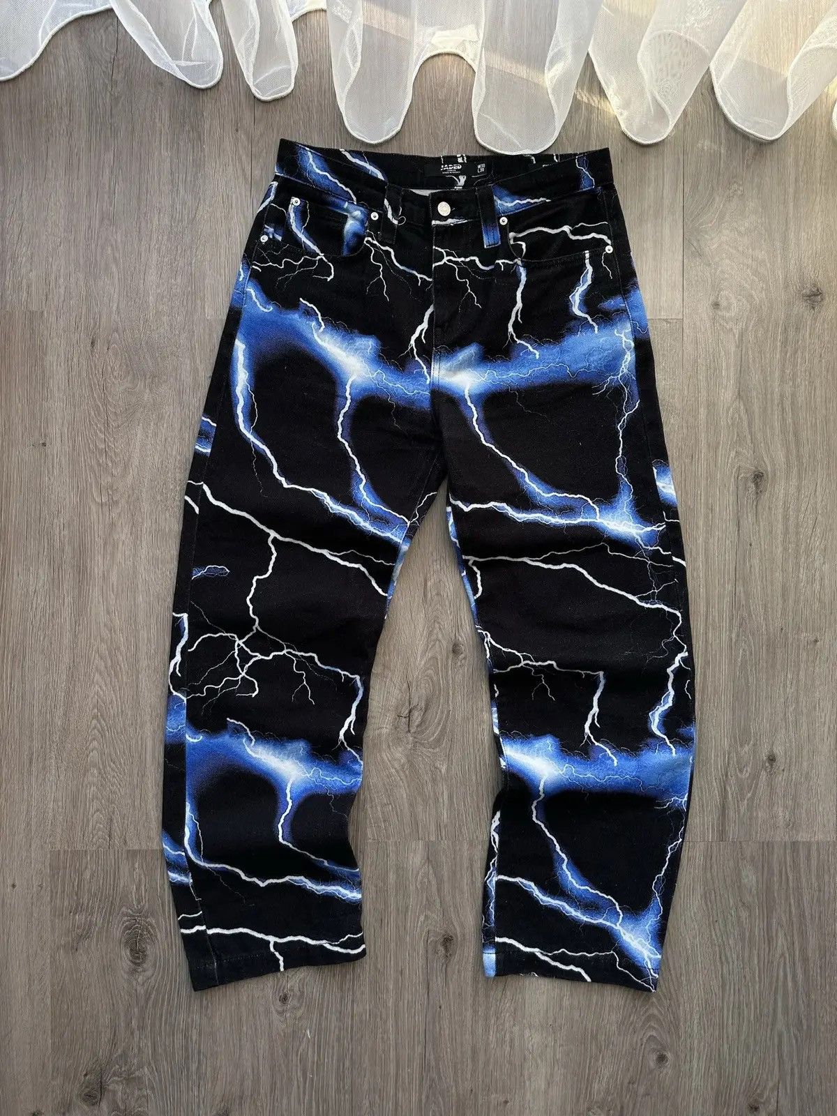 Christian Audigier × Ed Hardy × Vintage Vintage Ed Hardy Christian Audigier Jaded Style Pants Size US 30 / EU 46 - 1 Thumbnail