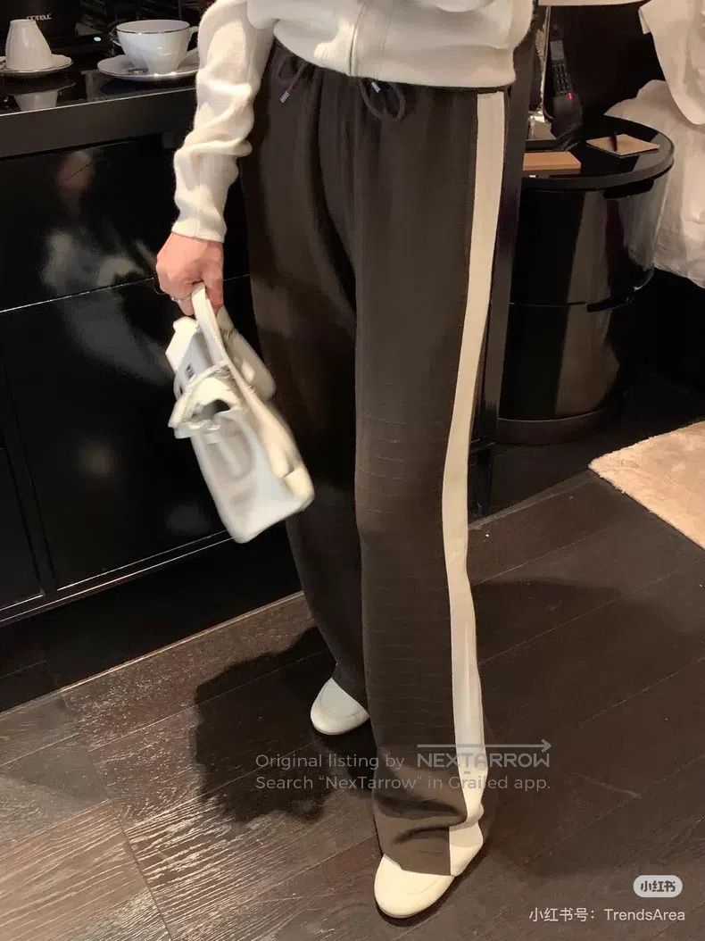 Hermes Hermes 25 Autumn-Winter Charcoal Brown Glen Plaid Yangzi W Size 25" / US 0 / IT 36 - 8 Thumbnail