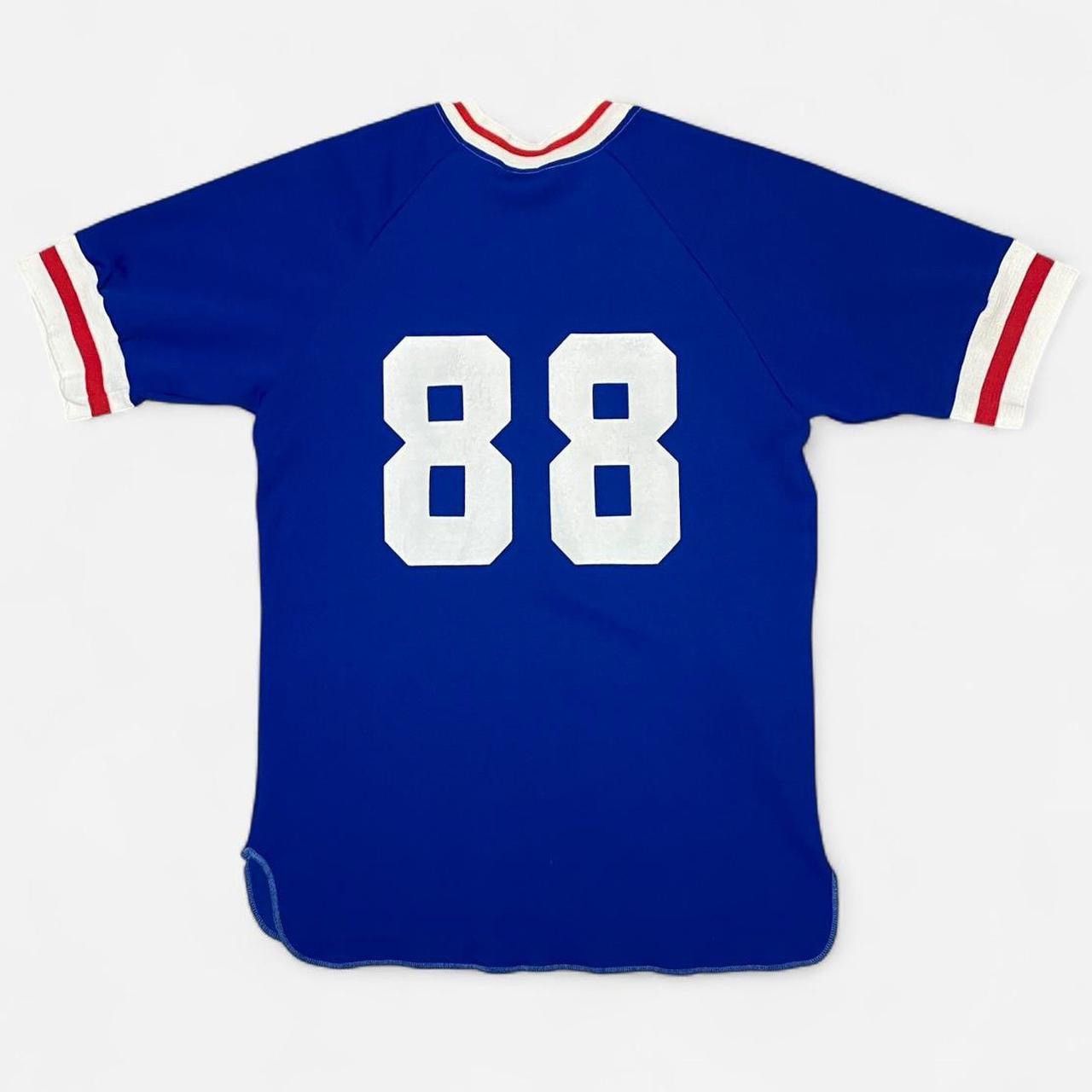 Other Vintage 80s machinists blue red and white baseball jersey Size US M / EU 48-50 / 2 - 4 Thumbnail