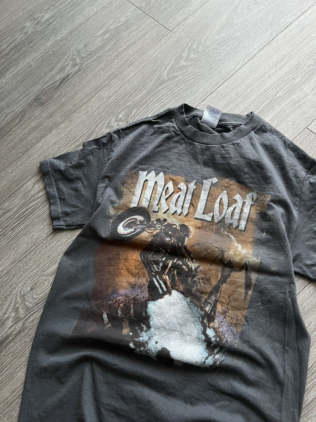 Band Tees × Vintage Vintage Meat Loaf Band T-Shirt Rock Tee Size US S / EU 44-46 / 1 - 2 Thumbnail