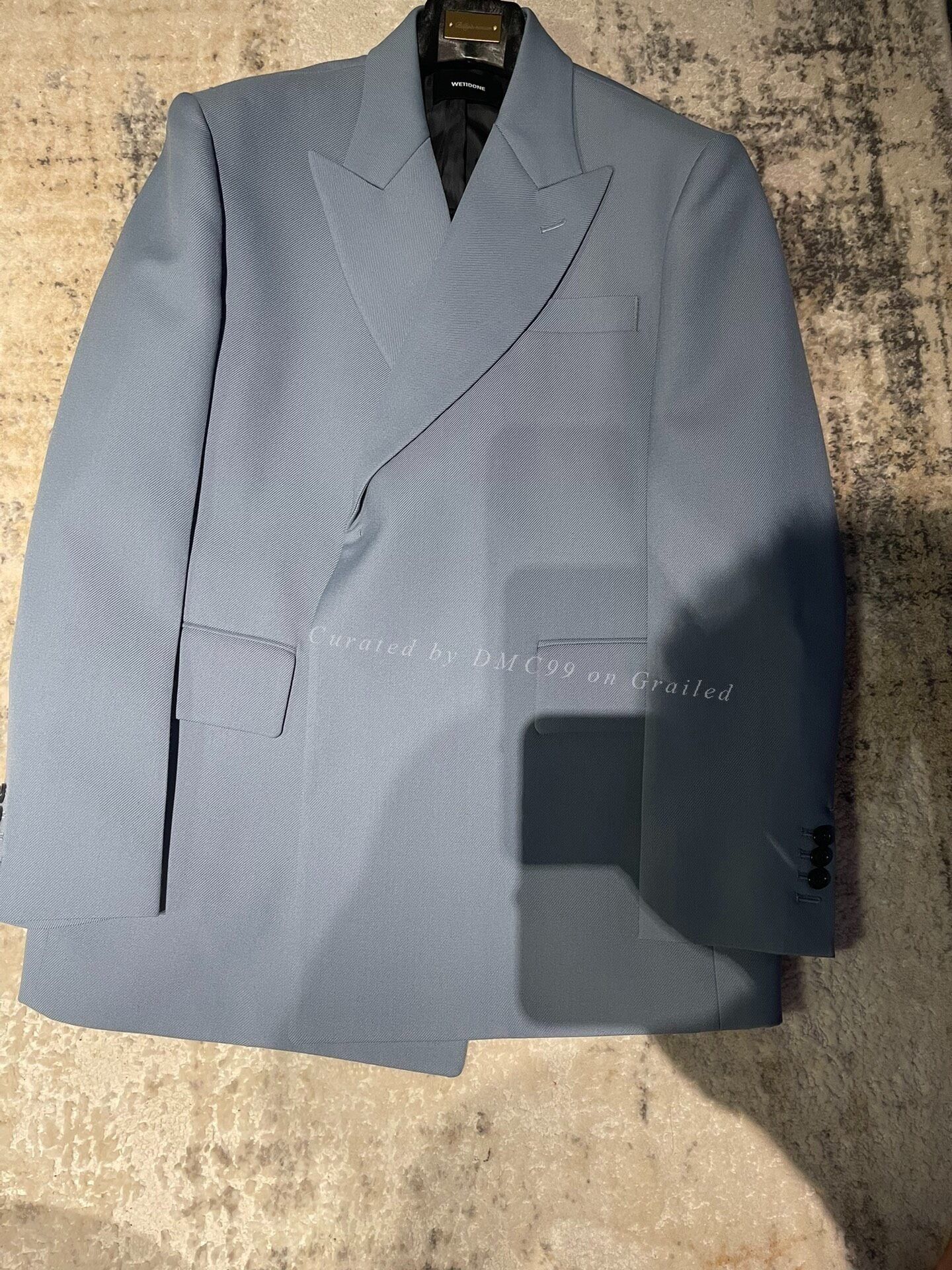 WE11DONE we11done Embossed Oversized Blazer Size US M / EU 48-50 / 2 - 1 Thumbnail