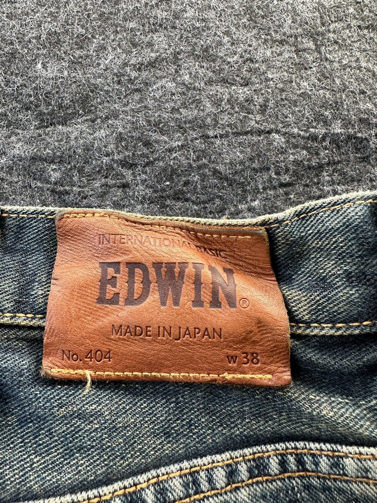 Dogtown × Edwin × JNCO Vintage Edwin 404 Japan Big Size Denim D325 Size US 38 / EU 54 - 8 Thumbnail