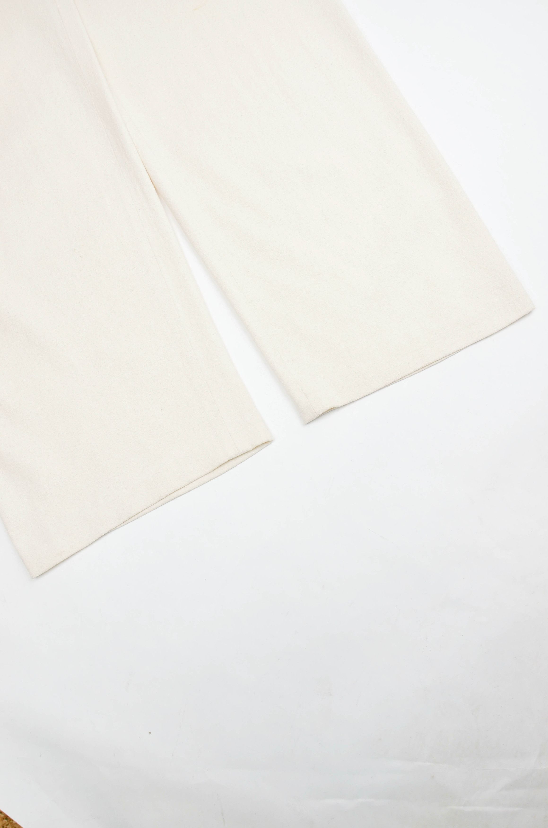 Chloe Chloé Silk-Cotton Wide-Leg Pants – Size 40 (Made in France) Size 27" / US 4 / IT 40 - 10 Thumbnail