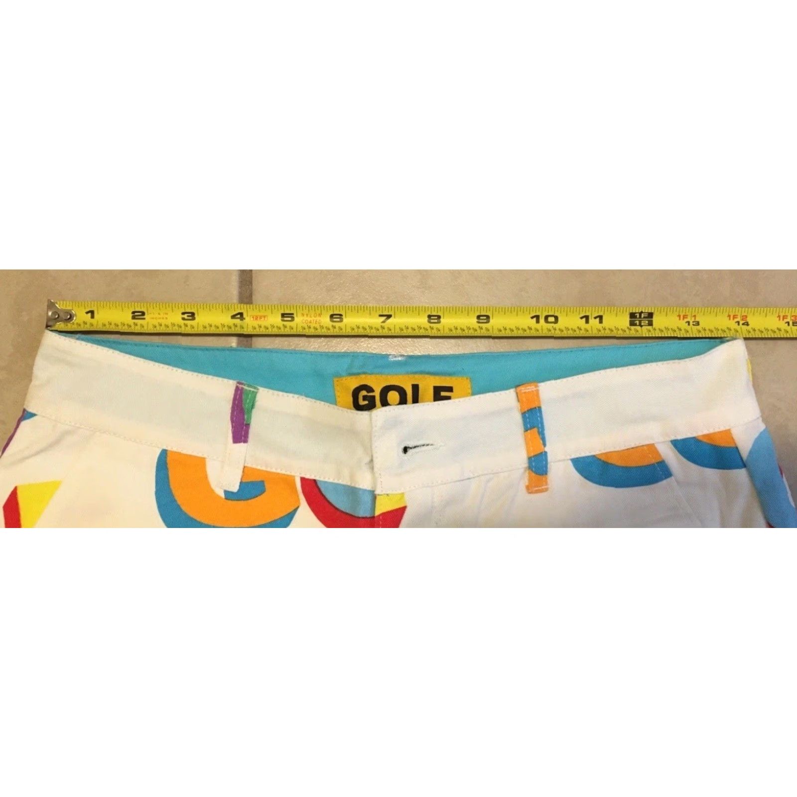 Golf Wang NEW Golf Wang 3D Logo Shorts 28 Odd Future Tyler The Creator Earl Le Fleur Mens Chino White Logo 3D Vintage? No. [But must avoid adding info.] Size US 28 / EU 44 - 7 Thumbnail