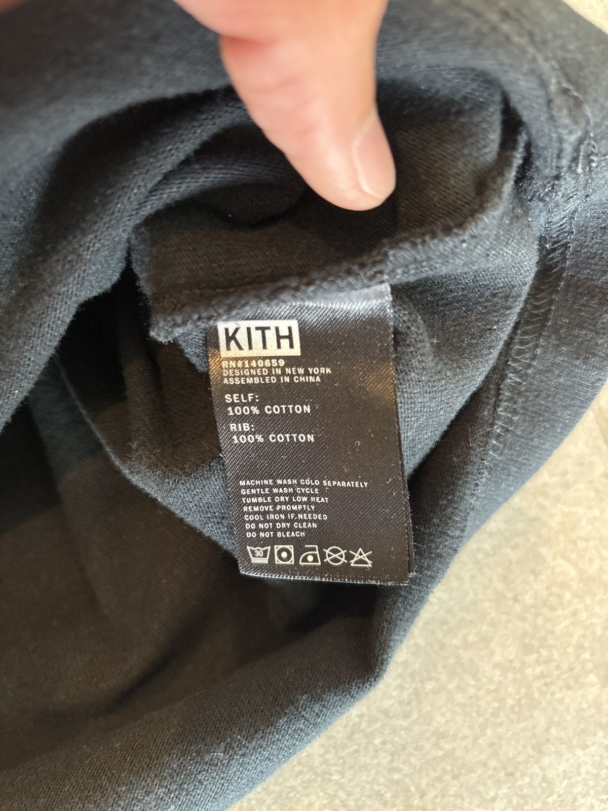 Kith Kith Box Logo Heavy Tee Size US XL / EU 56 / 4 - 4 Thumbnail