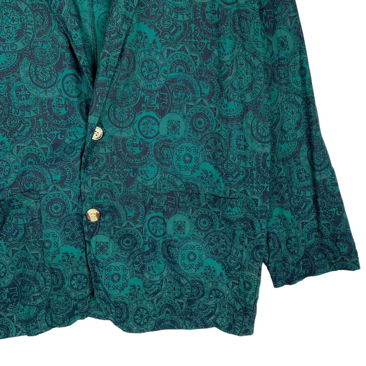 Japanese Brand NEO BLOOD TOKYO Fullprint Casual Jacket #0892-C40 Size US L / EU 52-54 / 3 - 4 Thumbnail