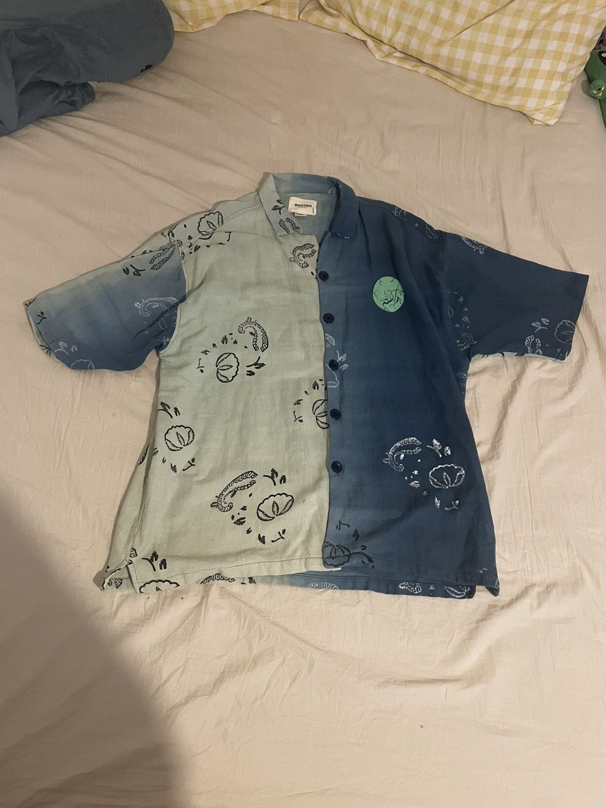 Other Rastah hand printed button up shirt Size US L / EU 52-54 / 3 - 1 Thumbnail