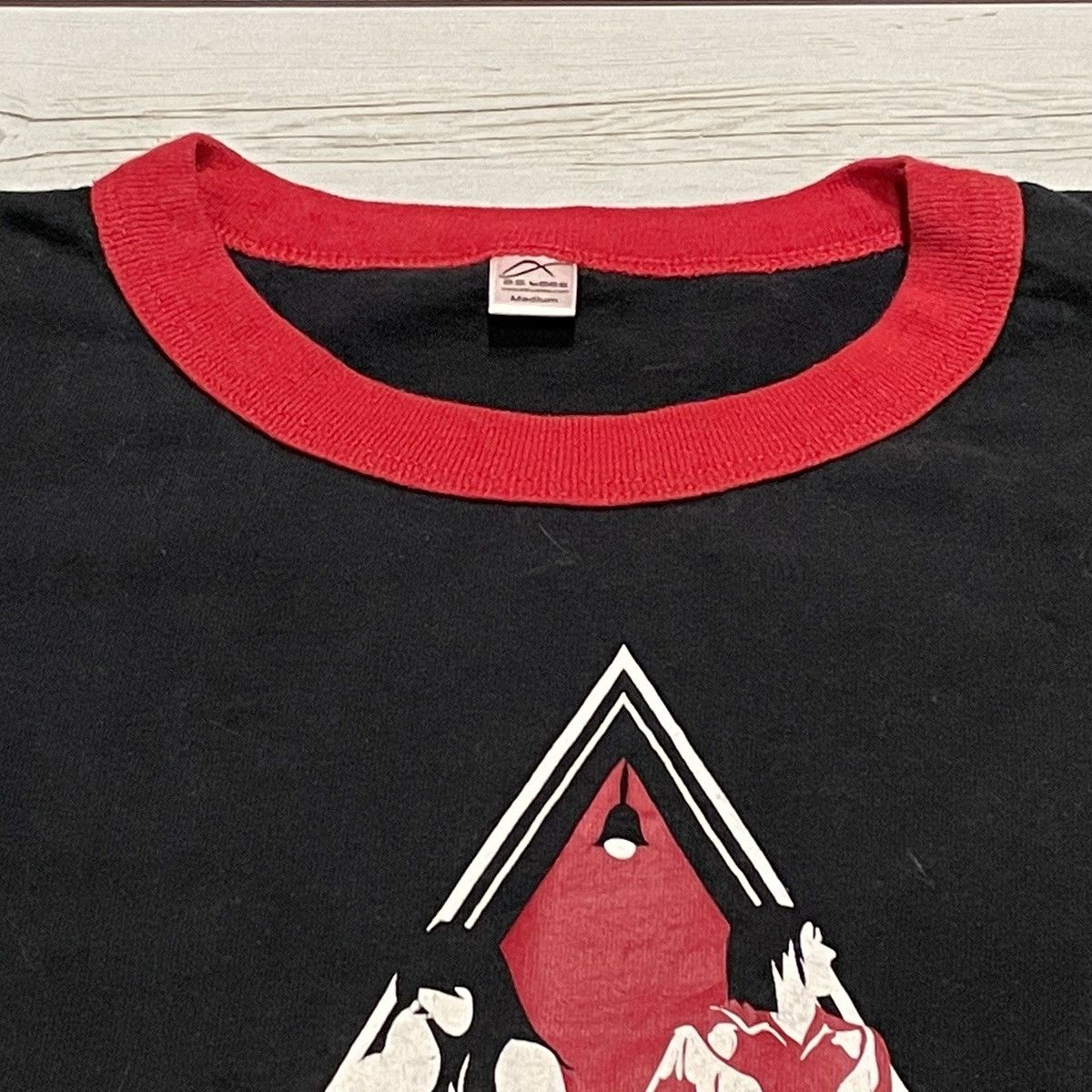 Band Tees Rare The White Stripes Band Tour Ringer T Shirt Size US M / EU 48-50 / 2 - 3 Thumbnail