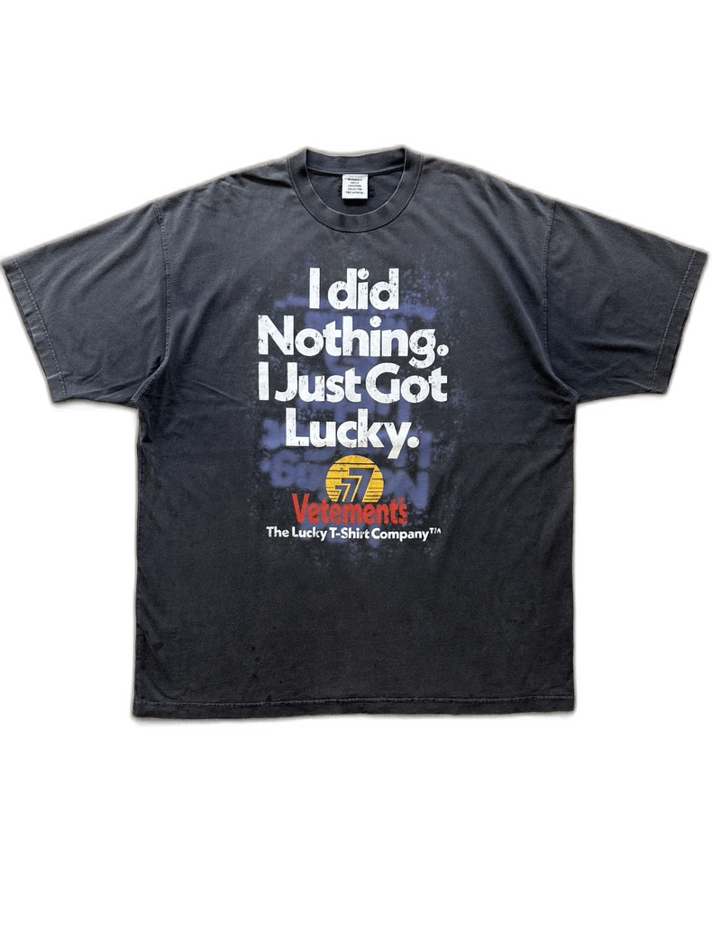 Vetements Vetements Lucky Graphic T-Shirt Size S Size US S / EU 44-46 / 1 - 1 Thumbnail