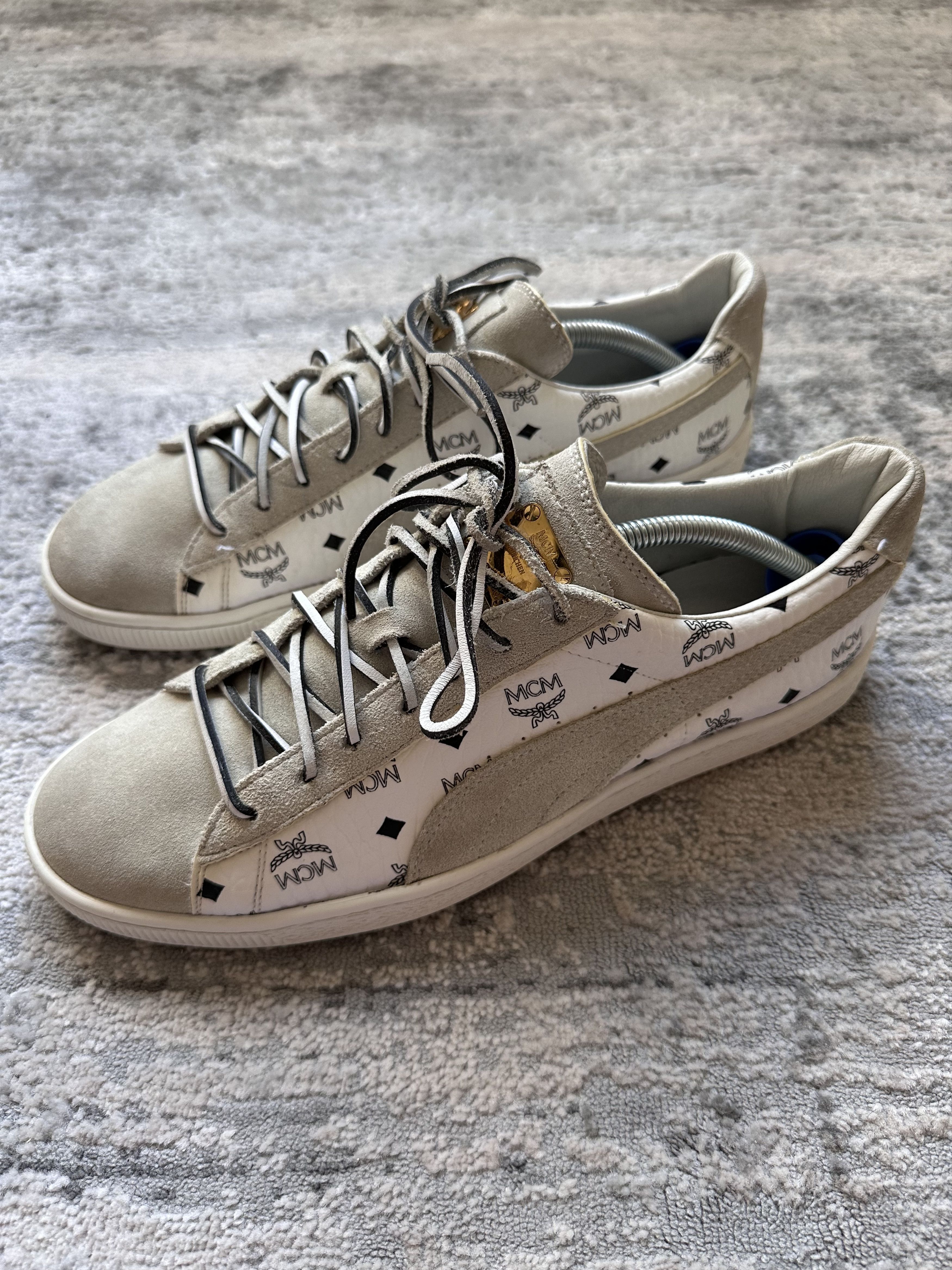 MCM × Puma Puma suede MCM shoes sneakers Size US 11 / EU 44 - 2 Thumbnail