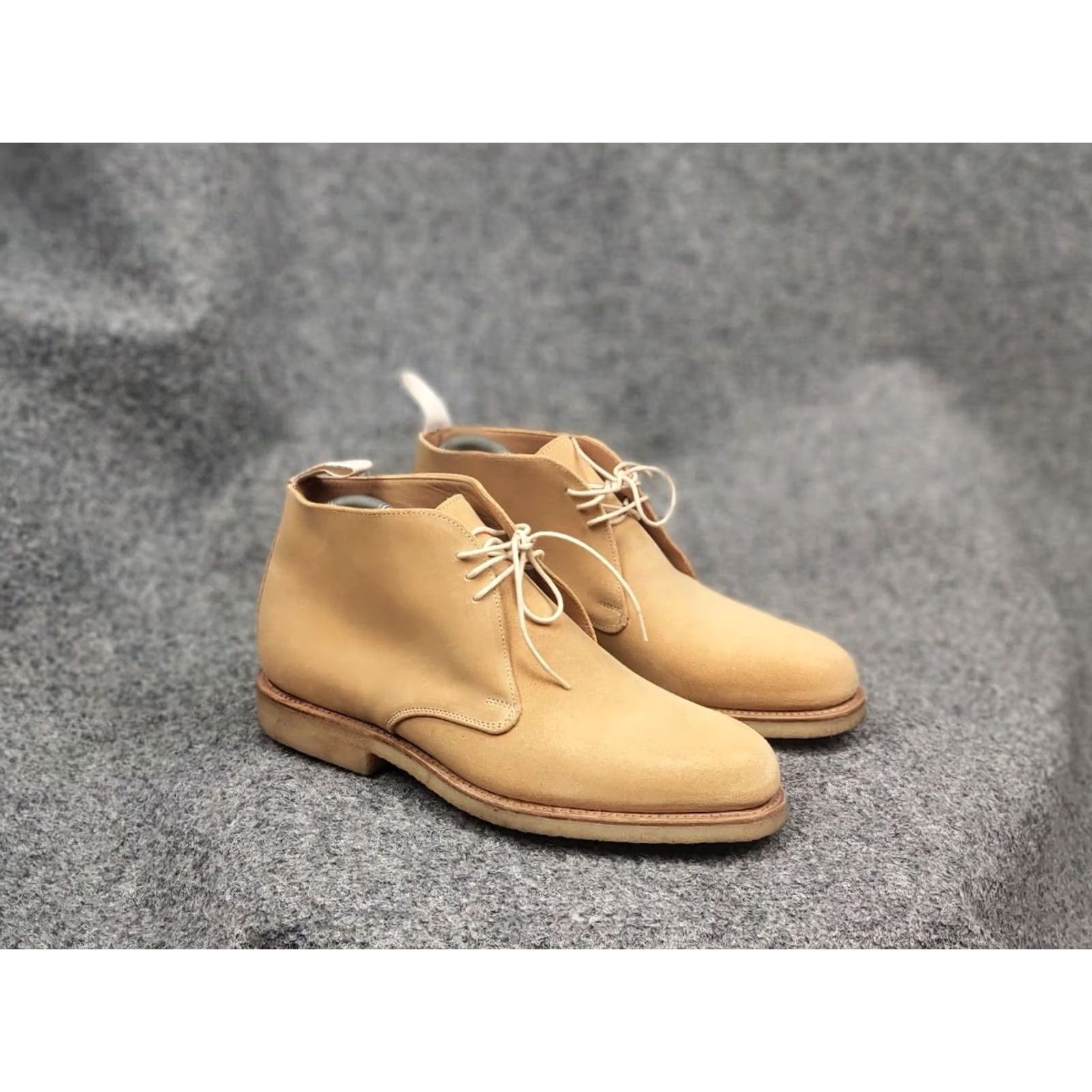 Joseph Joseph Cheaney & Sons Desert Chukka Boots Leather Ankle Boots Men Brown Suede Leather UK 41 8 Size US 8 / EU 41 - 3 Thumbnail