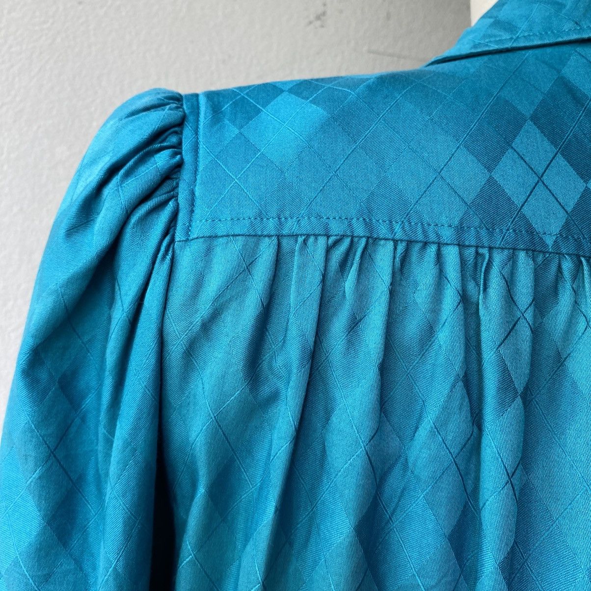 Givenchy Givenchy Life Diamond-Textured Puff Sleeve Blouse Size M / US 6-8 / IT 42-44 - 17 Thumbnail
