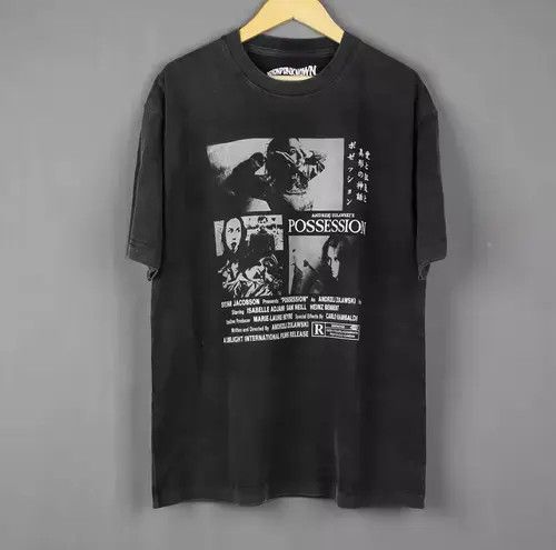 Japanese Brand "Possession" Horror Movie Graphic Printed Cotton Tshirt Size US XXL / EU 58 / 5 - 1 Thumbnail