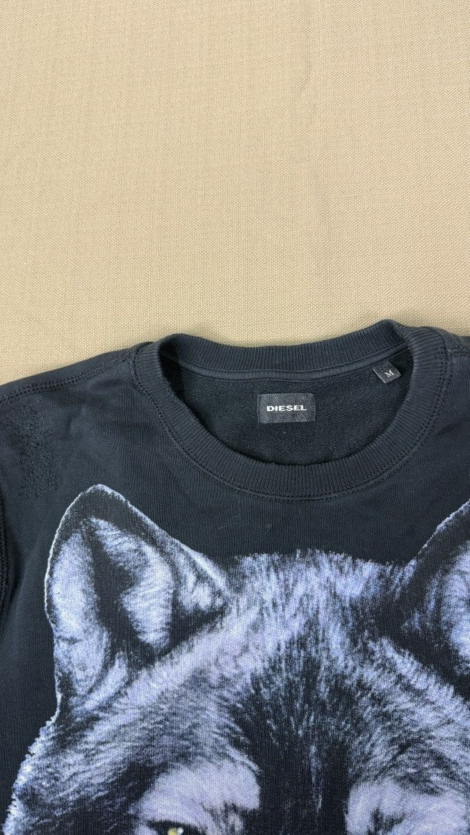 Diesel Diesel Wolf Rare distressed sweatshirt jumper Size US M / EU 48-50 / 2 - 8 Thumbnail