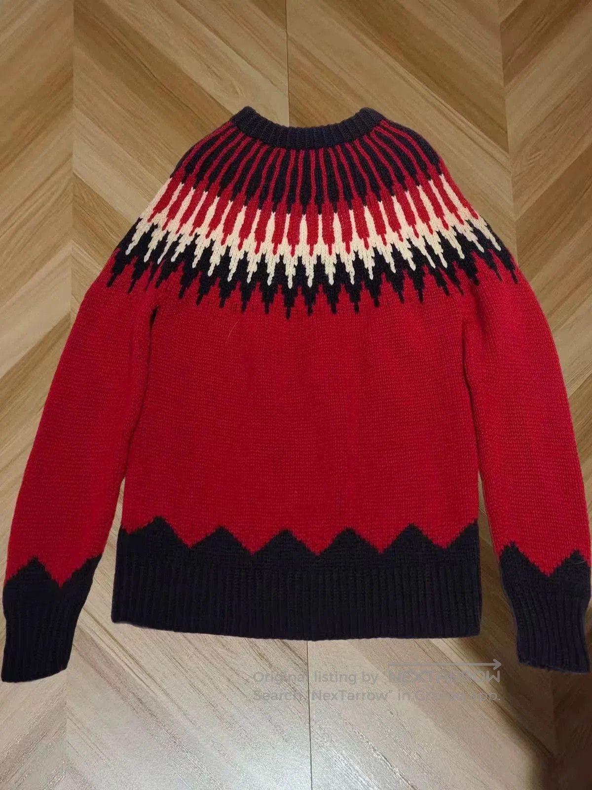 Moncler moncler wool sweater with vibrant color pattern. Size US M / EU 48-50 / 2 - 2 Thumbnail