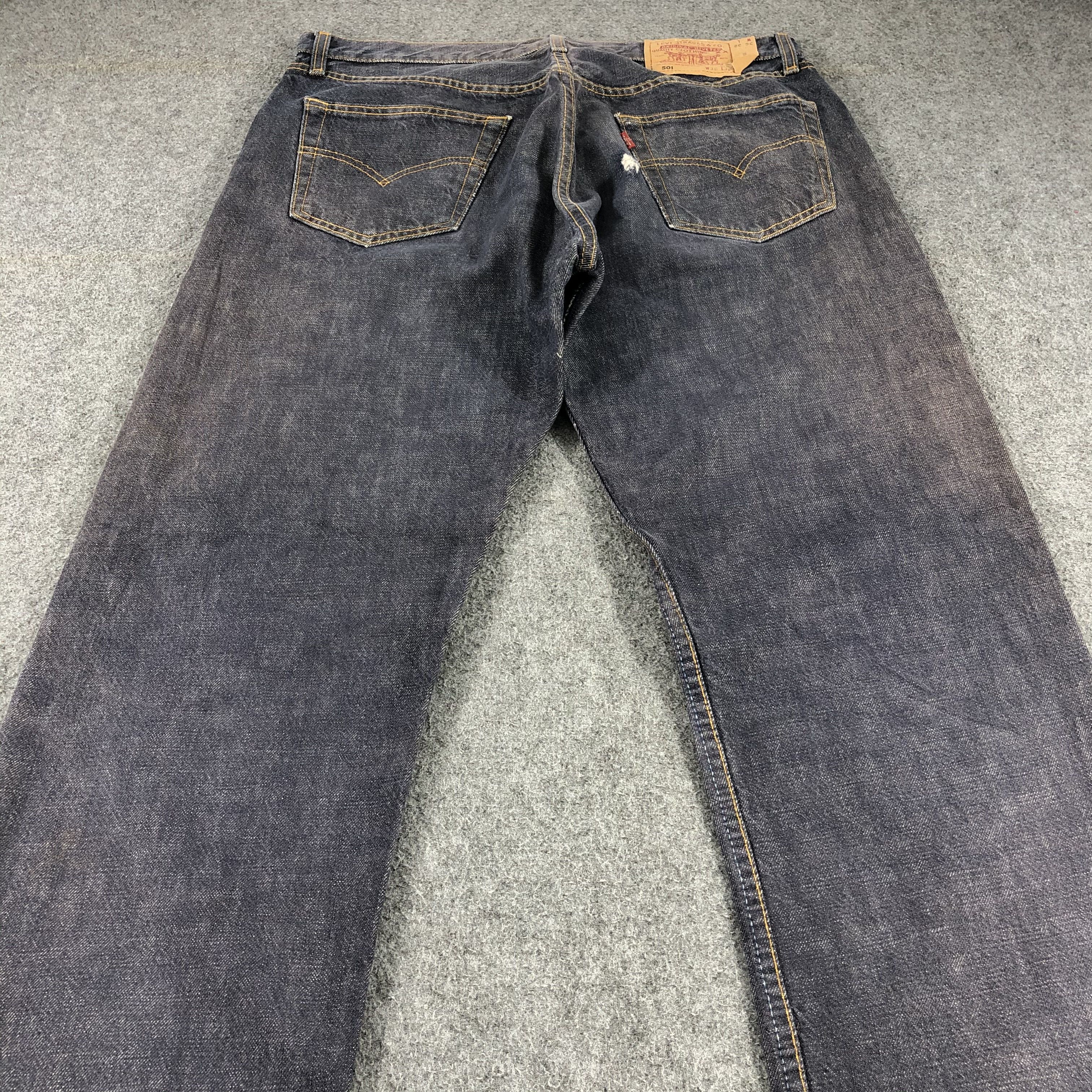 Levi's × Vintage Vintage 90s Levis 501 Jeans-JM867 Size US 35 - 4 Thumbnail