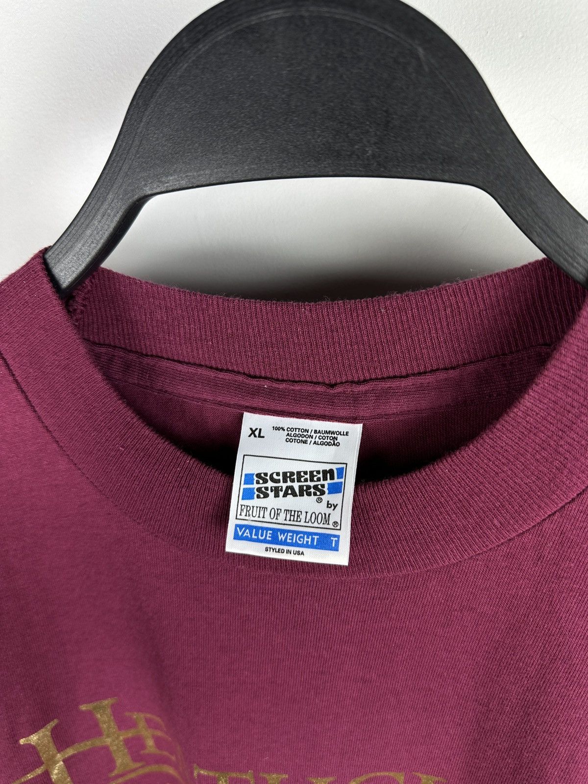 Band Tees × Vintage Vintage 90’s Heathcliff Cliff Richard Single Stitch T-shirt Size US XL / EU 56 / 4 - 5 Thumbnail