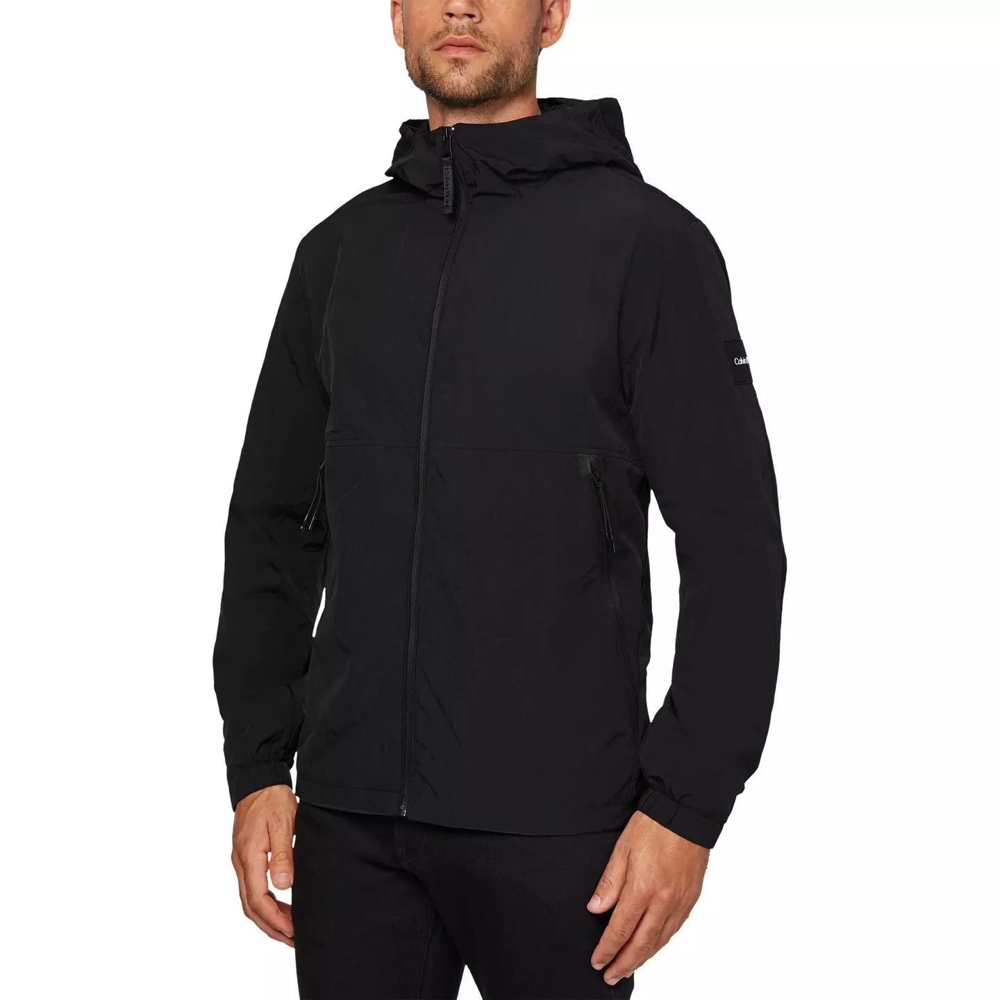 Calvin Klein o1g2r1mq0426 Lifestyle Recycled Softshell Jacket in Black Size US L / EU 52-54 / 3 - 2 Thumbnail