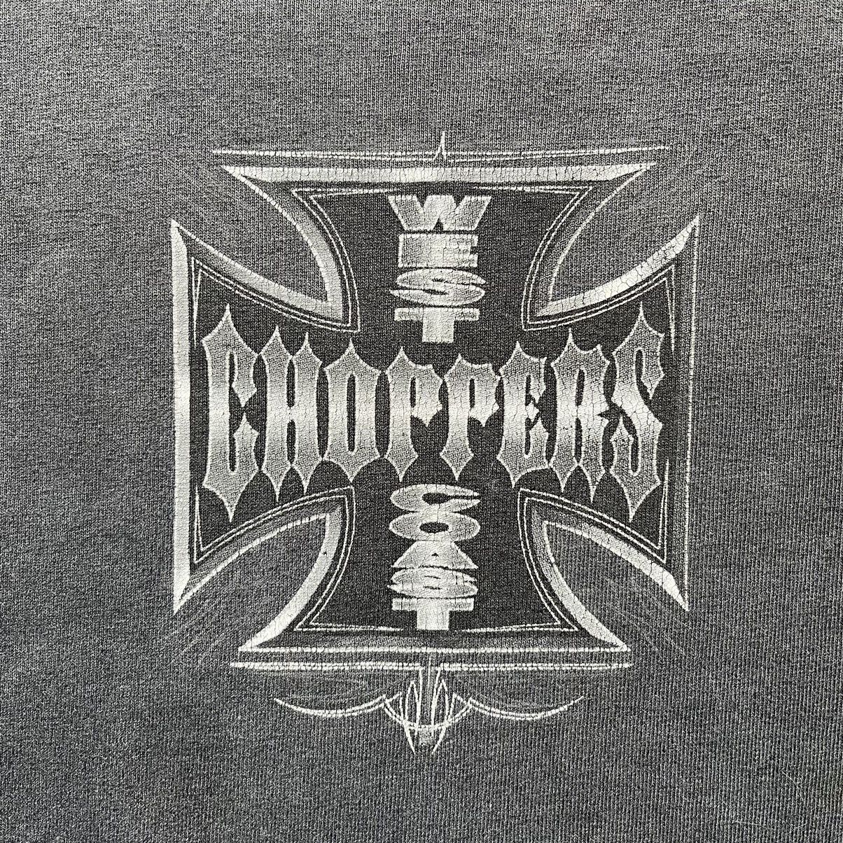 Harley Davidson Vintage OG West coast choppers long sleeve Faded distressed Size US XL / EU 56 / 4 - 3 Thumbnail