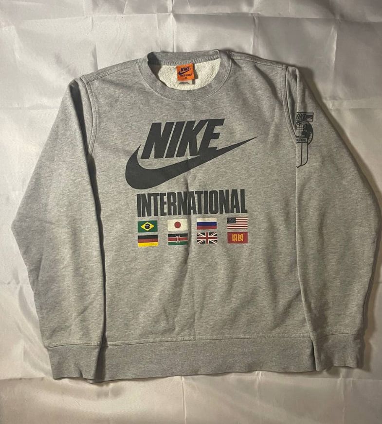 Nike Nike Track & Field International Flag Sweatshirt Size US M / EU 48-50 / 2 - 1 Thumbnail