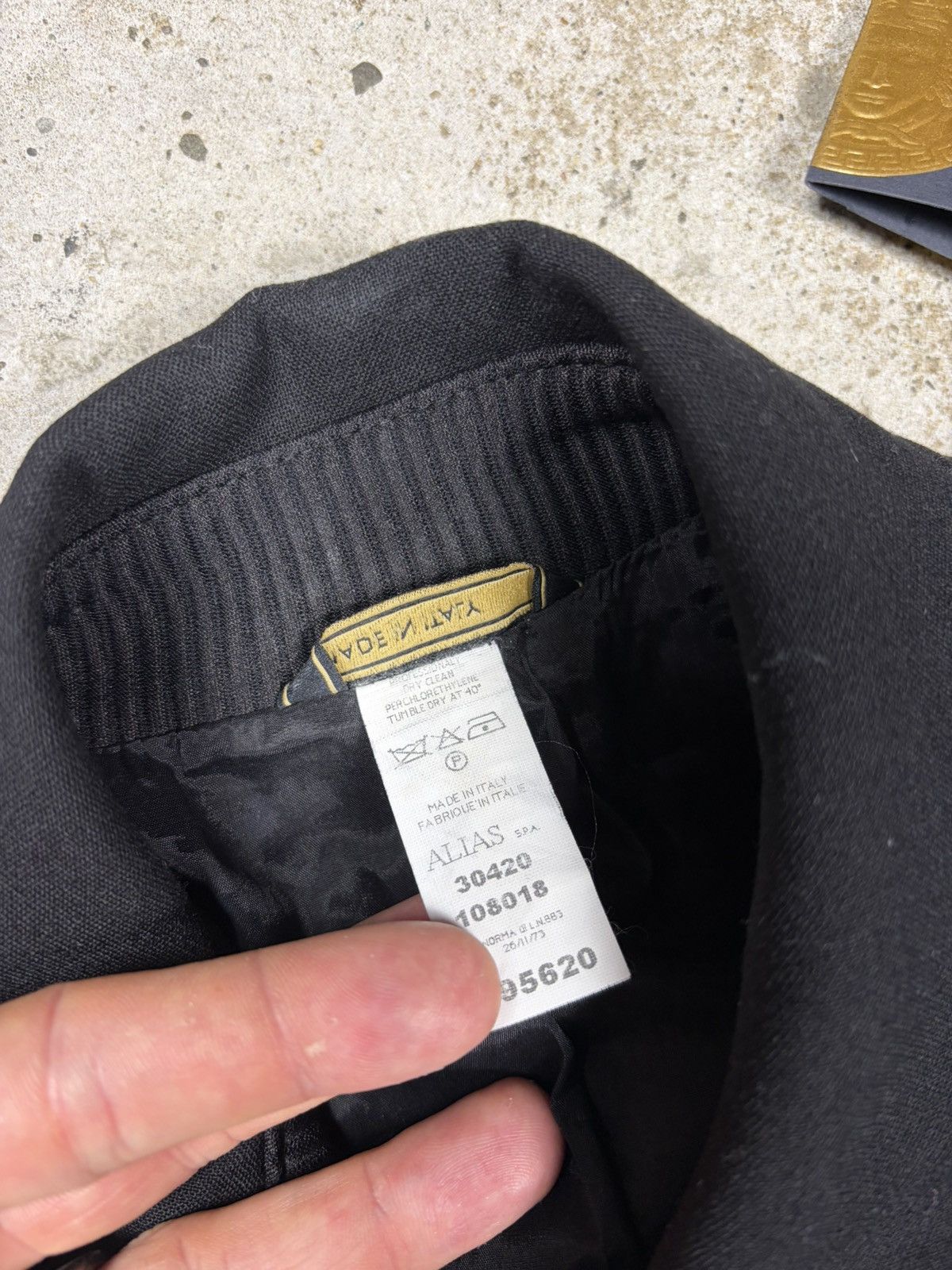 Versace FW2003 Gianni Versace by Donatella Bondage Moto Biker Jacket Size M / US 6-8 / IT 42-44 - 8 Thumbnail
