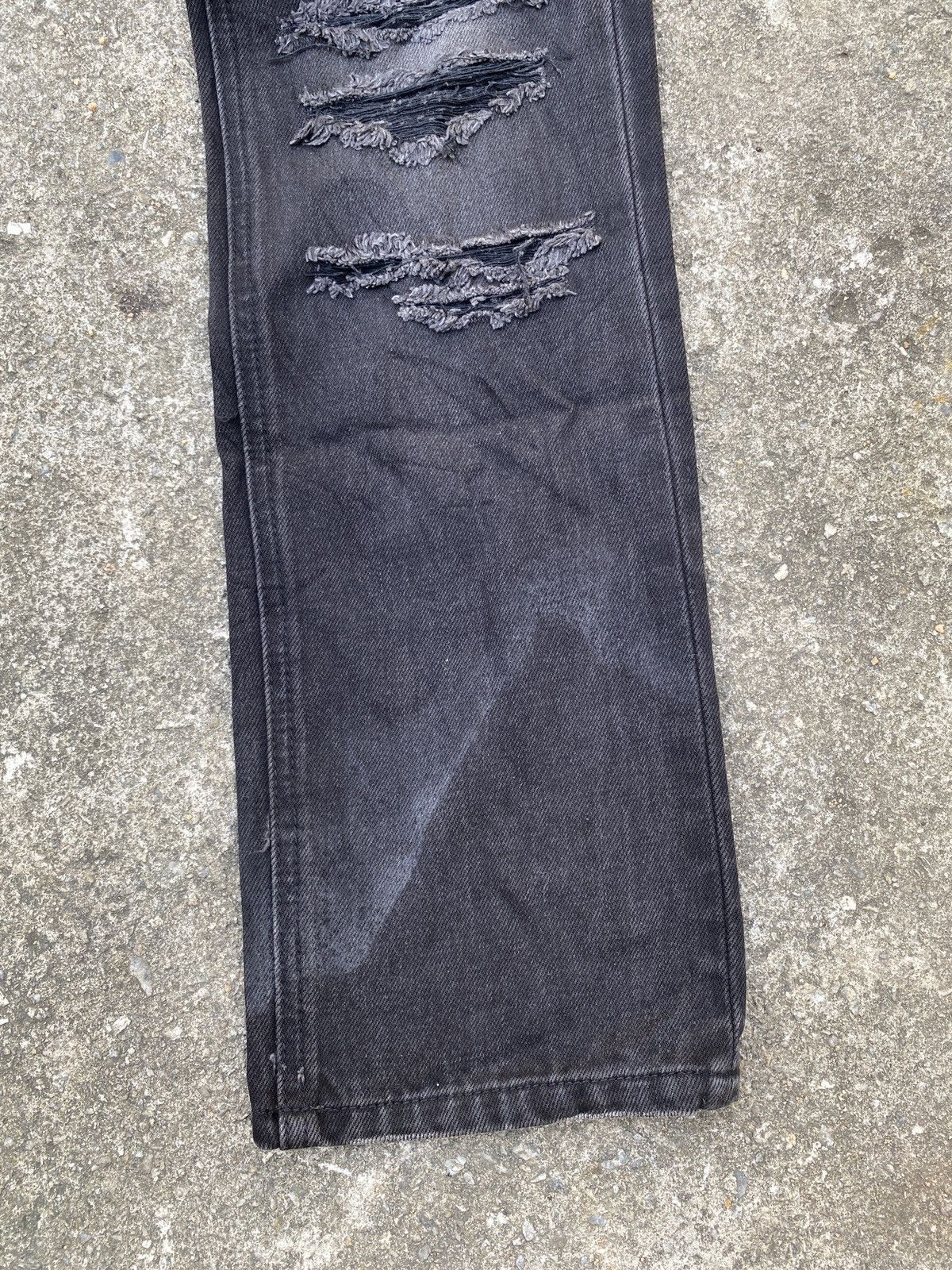 Japanese Brand Sex Pot Revenge Studded Distressed Design Denim Size US 30 / EU 46 - 5 Thumbnail