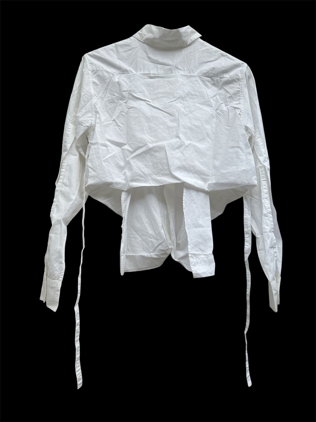 Ann Demeulemeester Draped Tied Shirt Size M / US 6-8 / IT 42-44 - 6 Thumbnail
