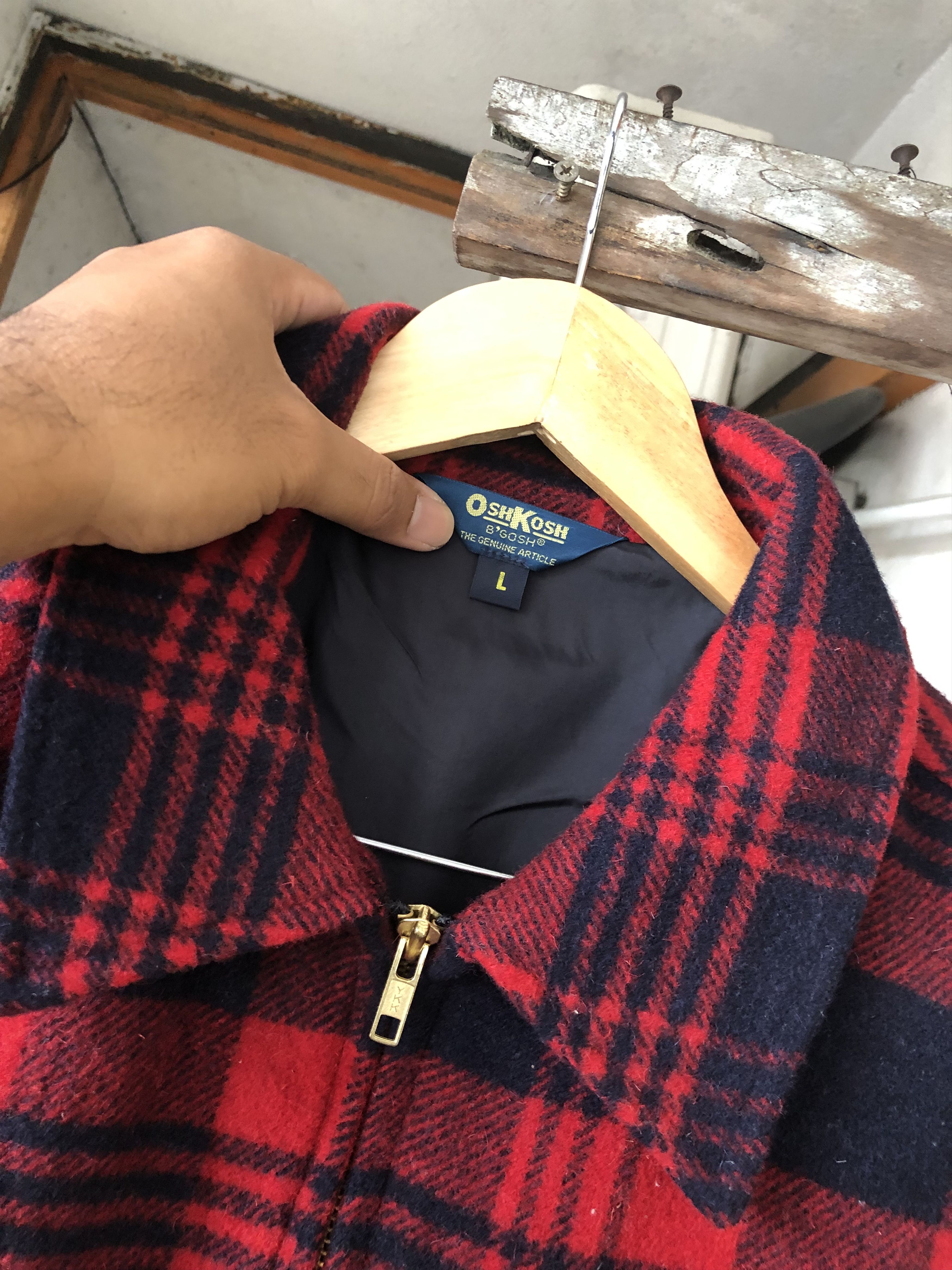 Oshkosh Vintage Oshkosh Mackinaw Wool Cruiser Jacket Size US L / EU 52-54 / 3 - 8 Thumbnail