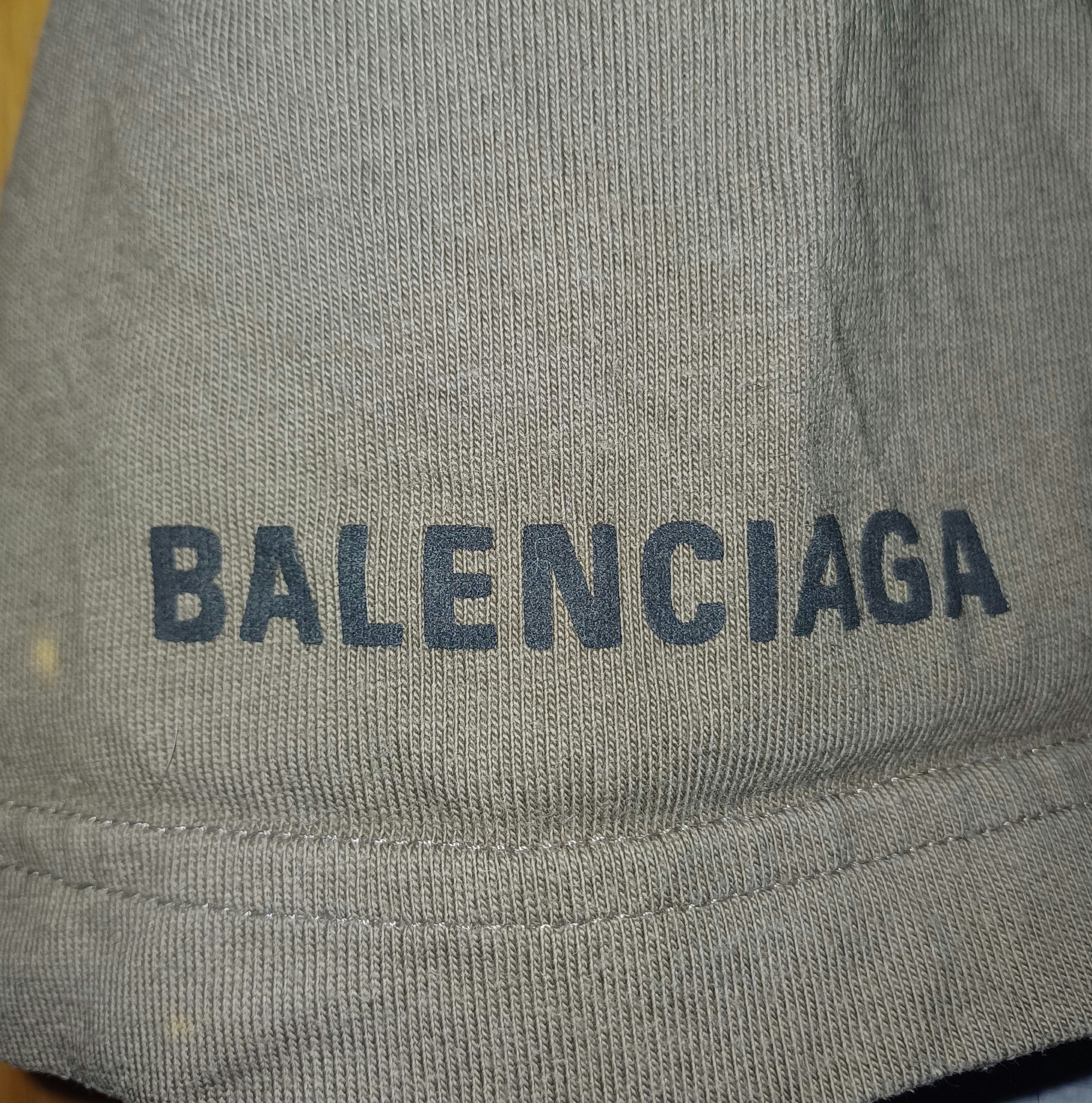 Balenciaga Balenciaga WFP Long Sleeve T-Shirt Size US XL / EU 56 / 4 - 4 Thumbnail