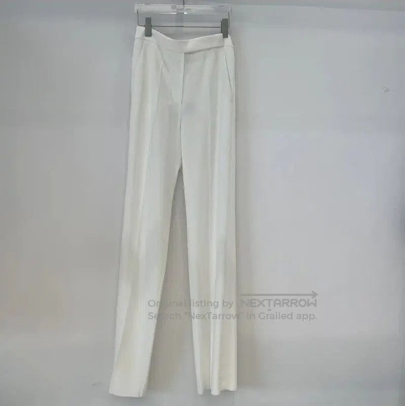 Max Mara MaxMara White Women's Casual Pants . Size 24" / US 00 / IT 34 - 1 Thumbnail